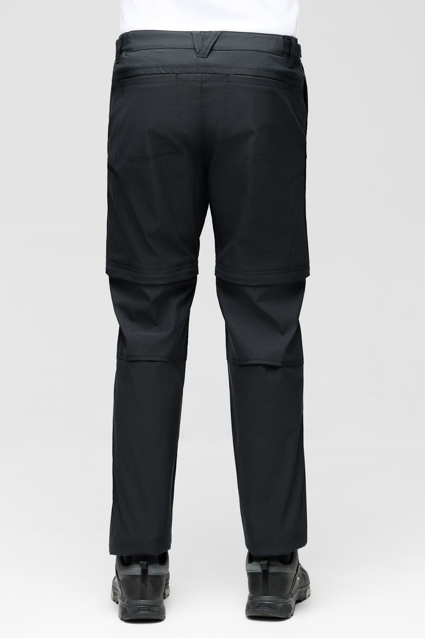 Pantalon cargo convertible à séchage rapide - Homme && GRIS FONCE
