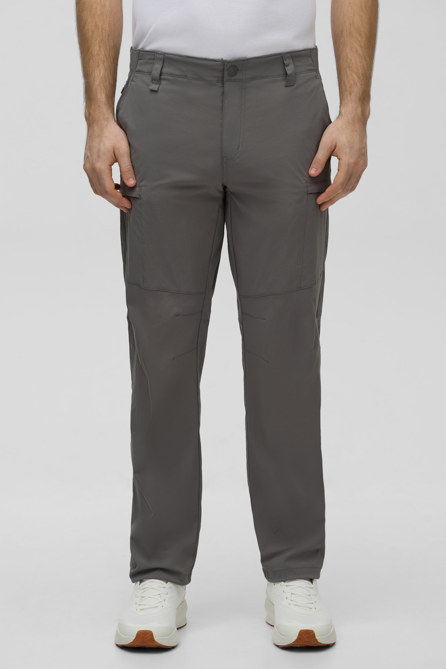 Pantalon cargo en ripstop à séchage rapide - Homme && GRIS