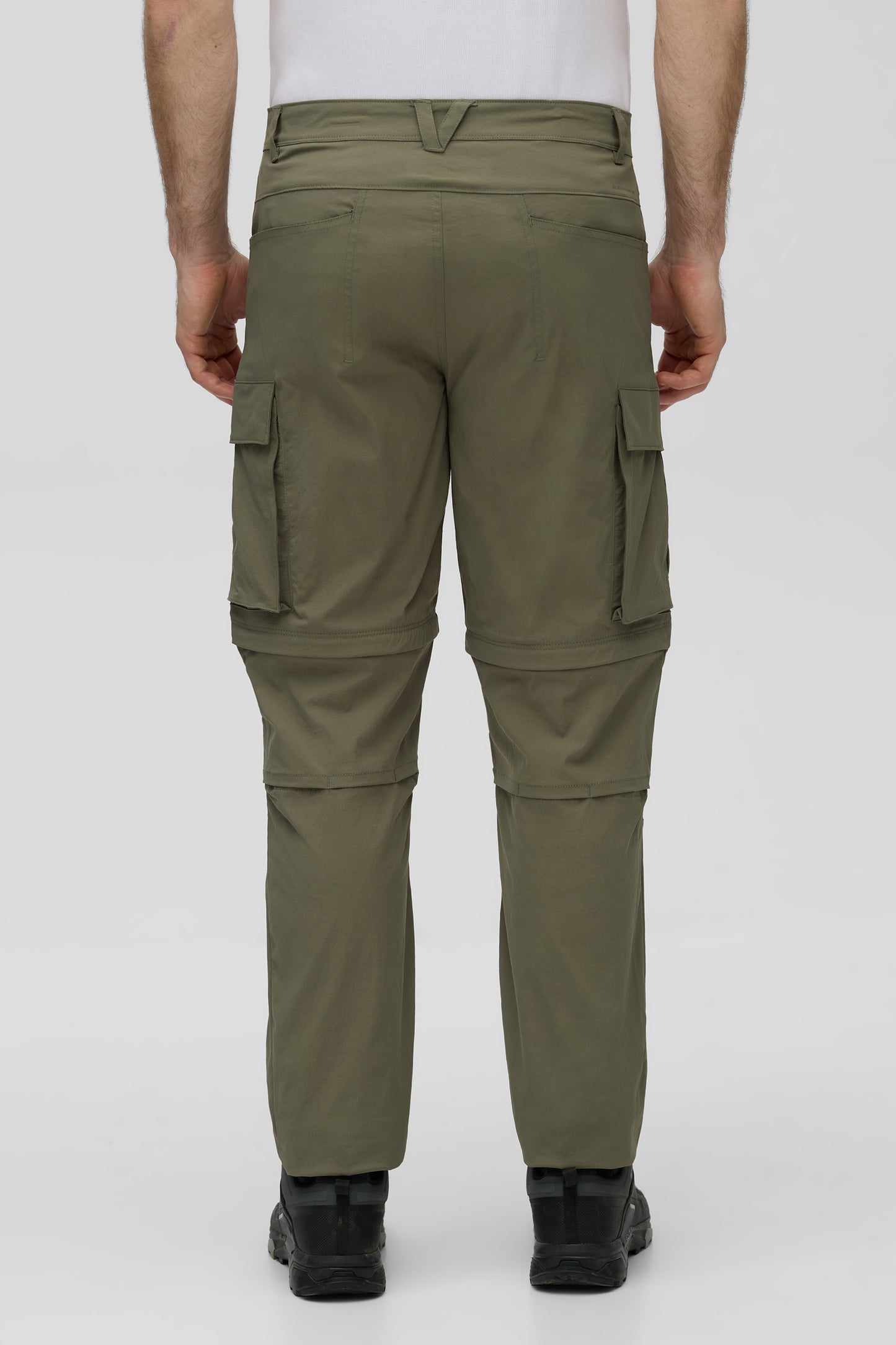 Pantalon cargo convertible à séchage rapide - Homme && KAKI