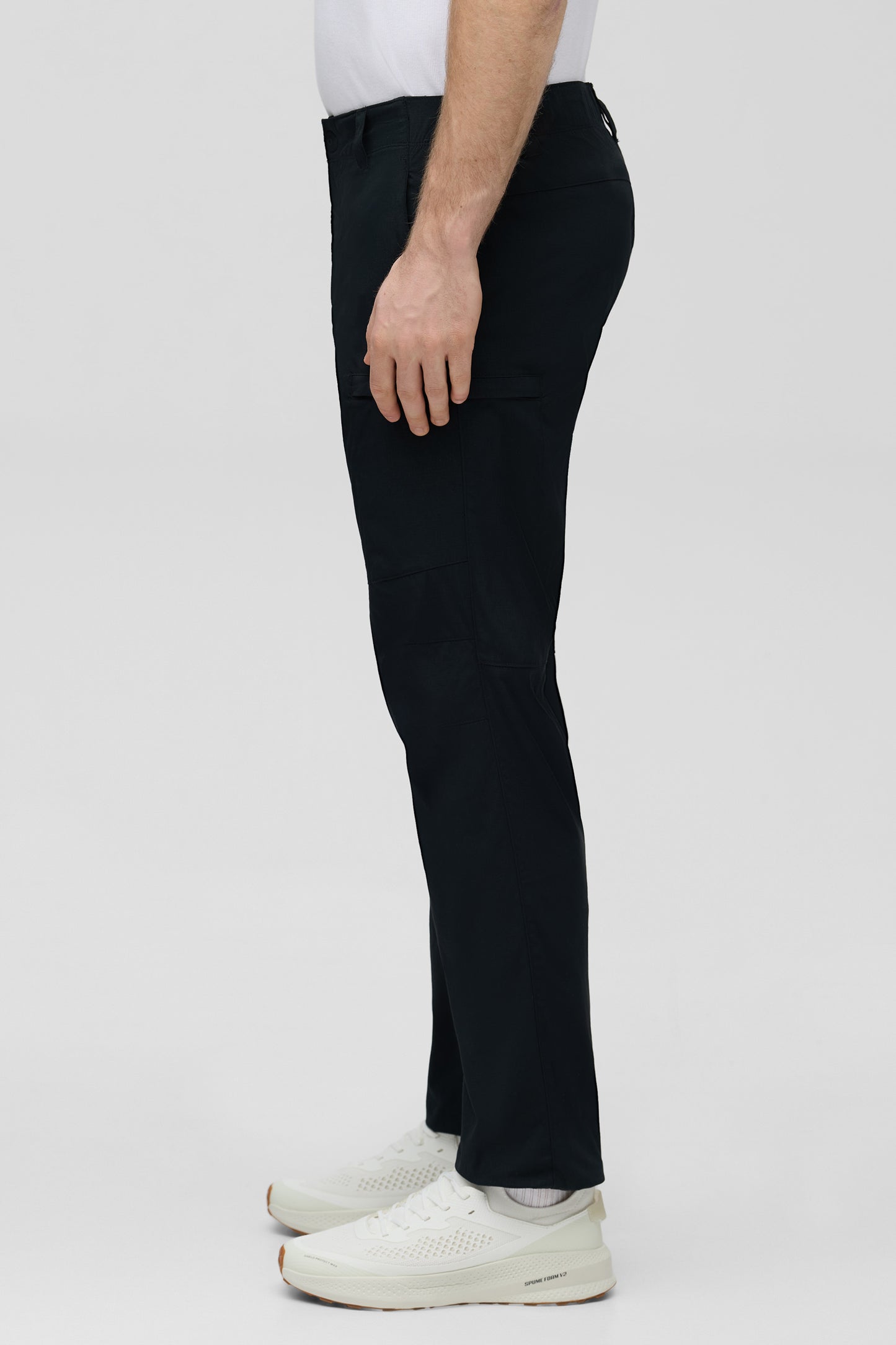 Pantalon cargo en ripstop à séchage rapide - Homme && GRIS FONCE