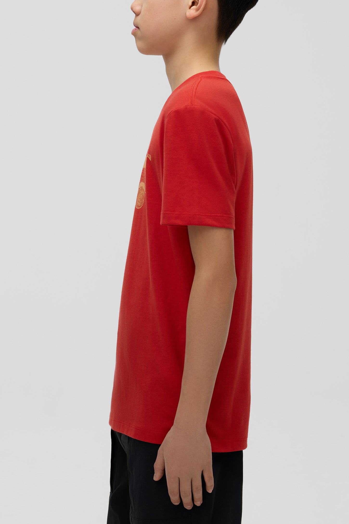T-shirt sport écoresponsable - Ado garçon && ROUGE