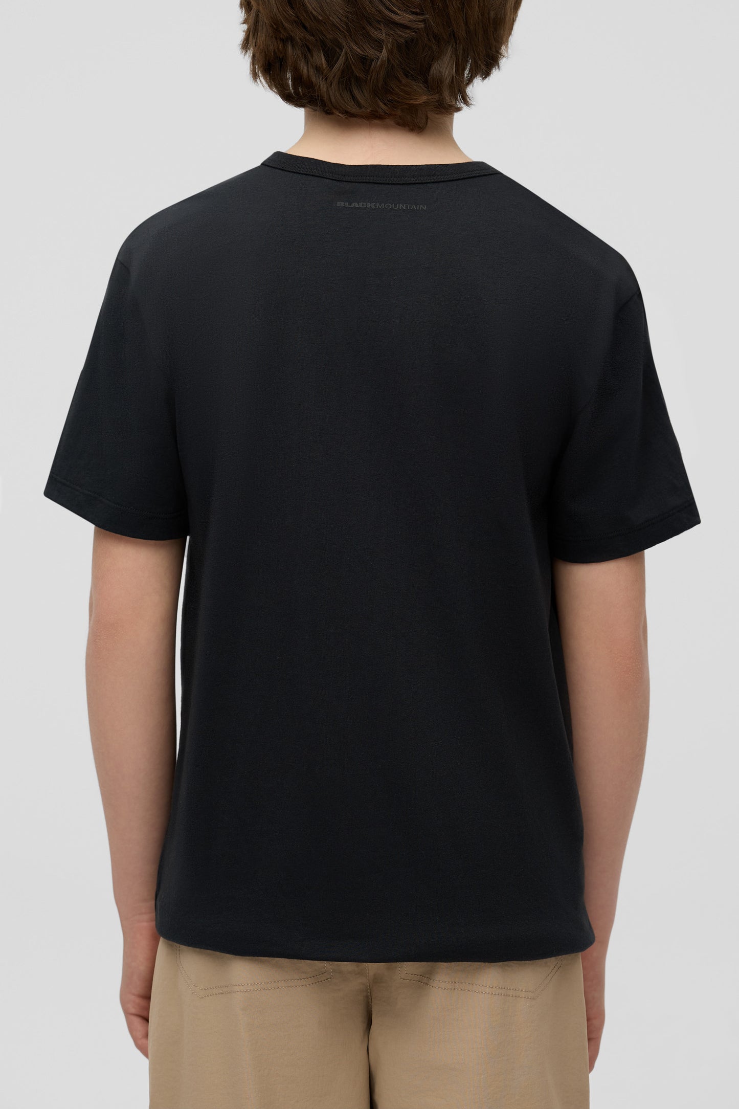 T-shirt sport fait de fibres recyclées - Ado garçon && GRIS FONCE