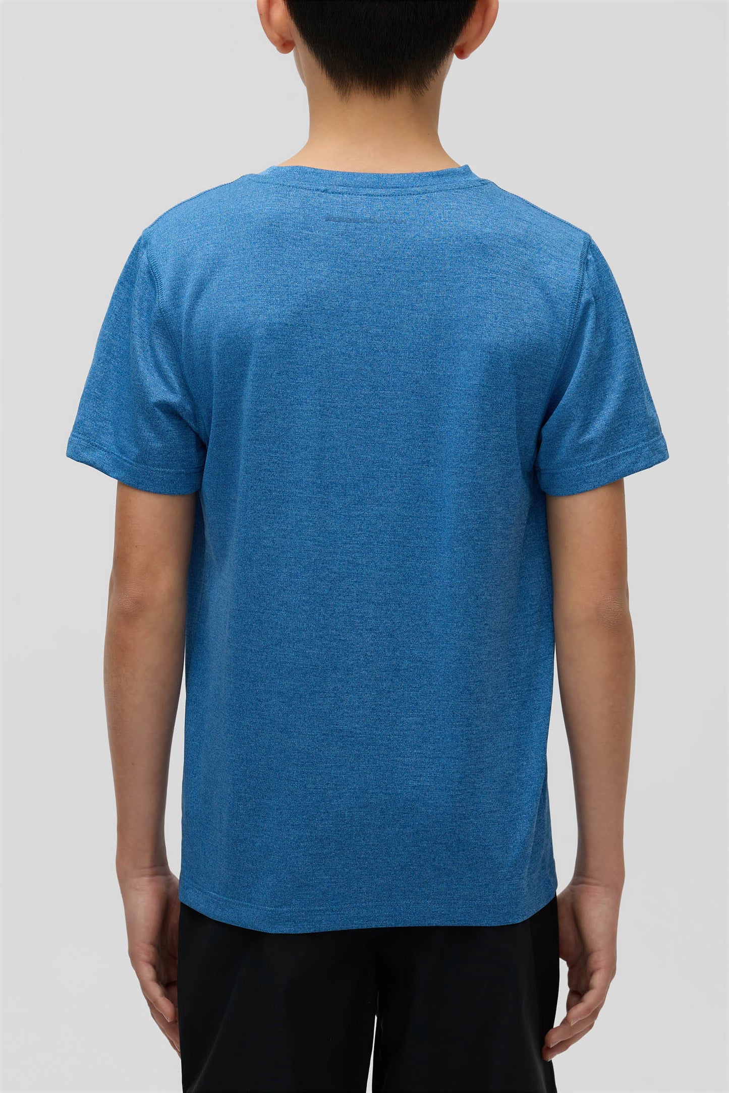 T-shirt sport évacuant l'humidité - Ado garçon && BLEU MIXTE