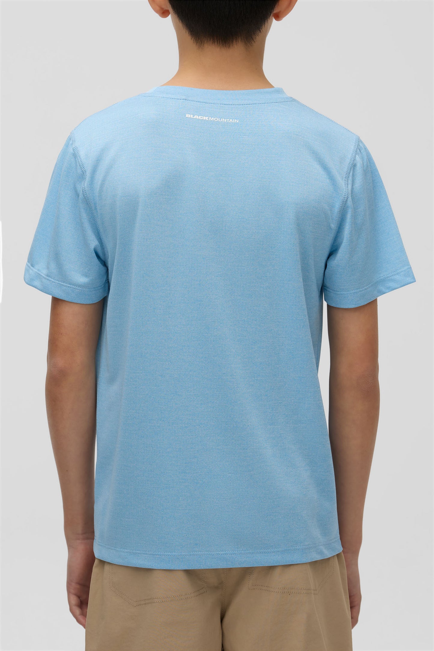 T-shirt technique évacuant l'humidité - Ado garçon && BLEU MIXTE