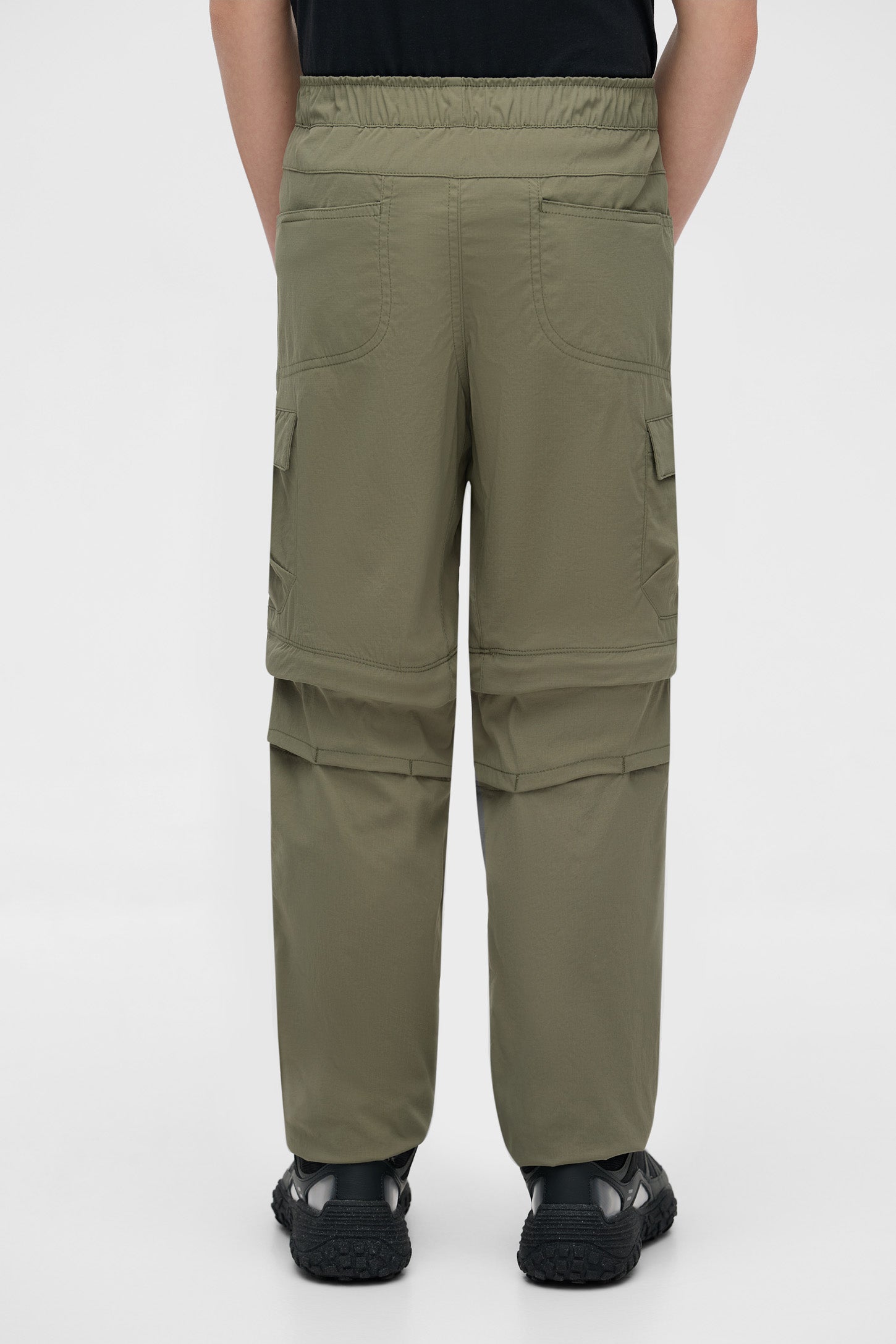 Pantalon cargo convertible à séchage rapide - Ado garçon && KAKI