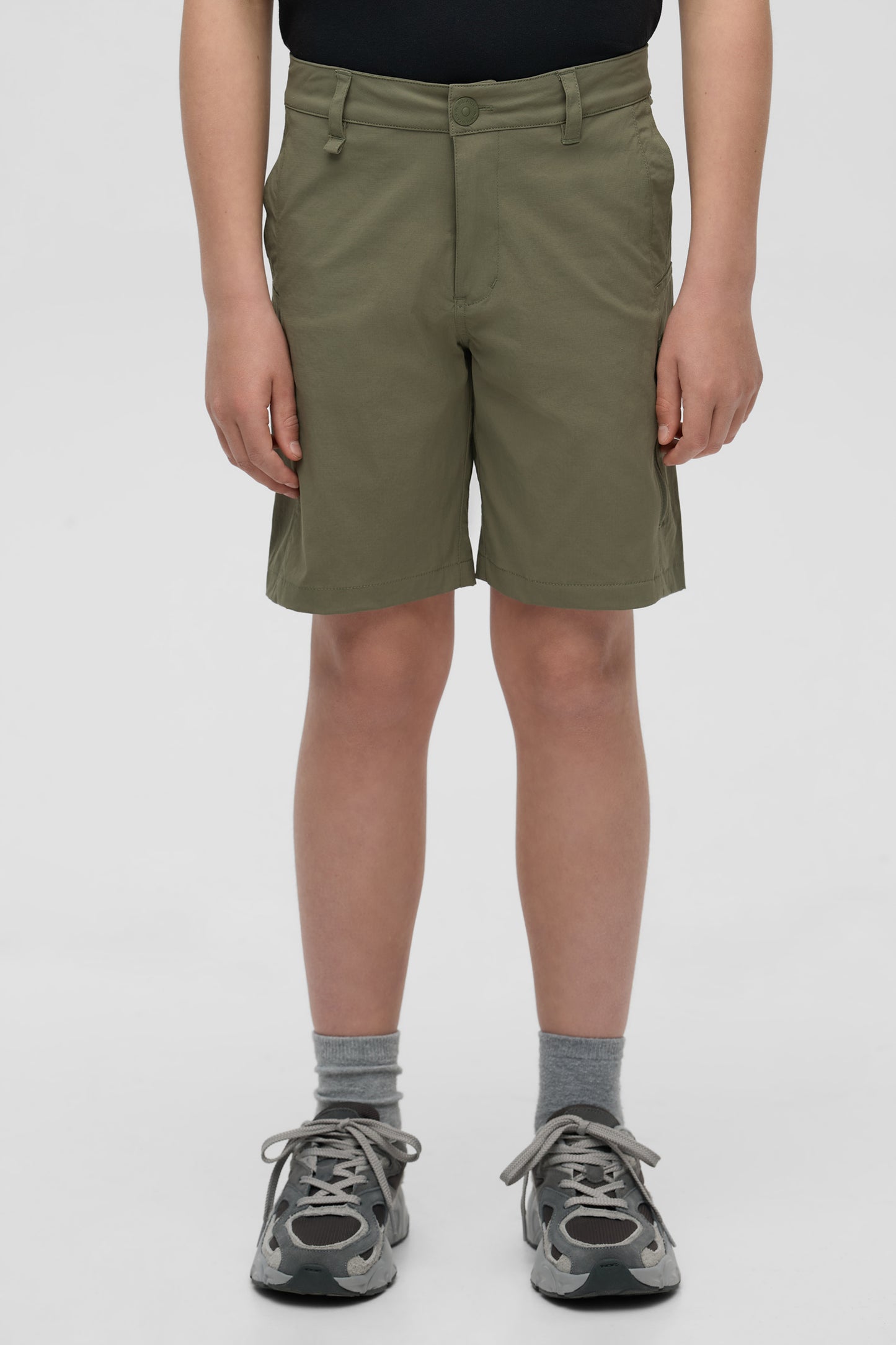 Short technique à séchage rapide - Ado garçon && KAKI