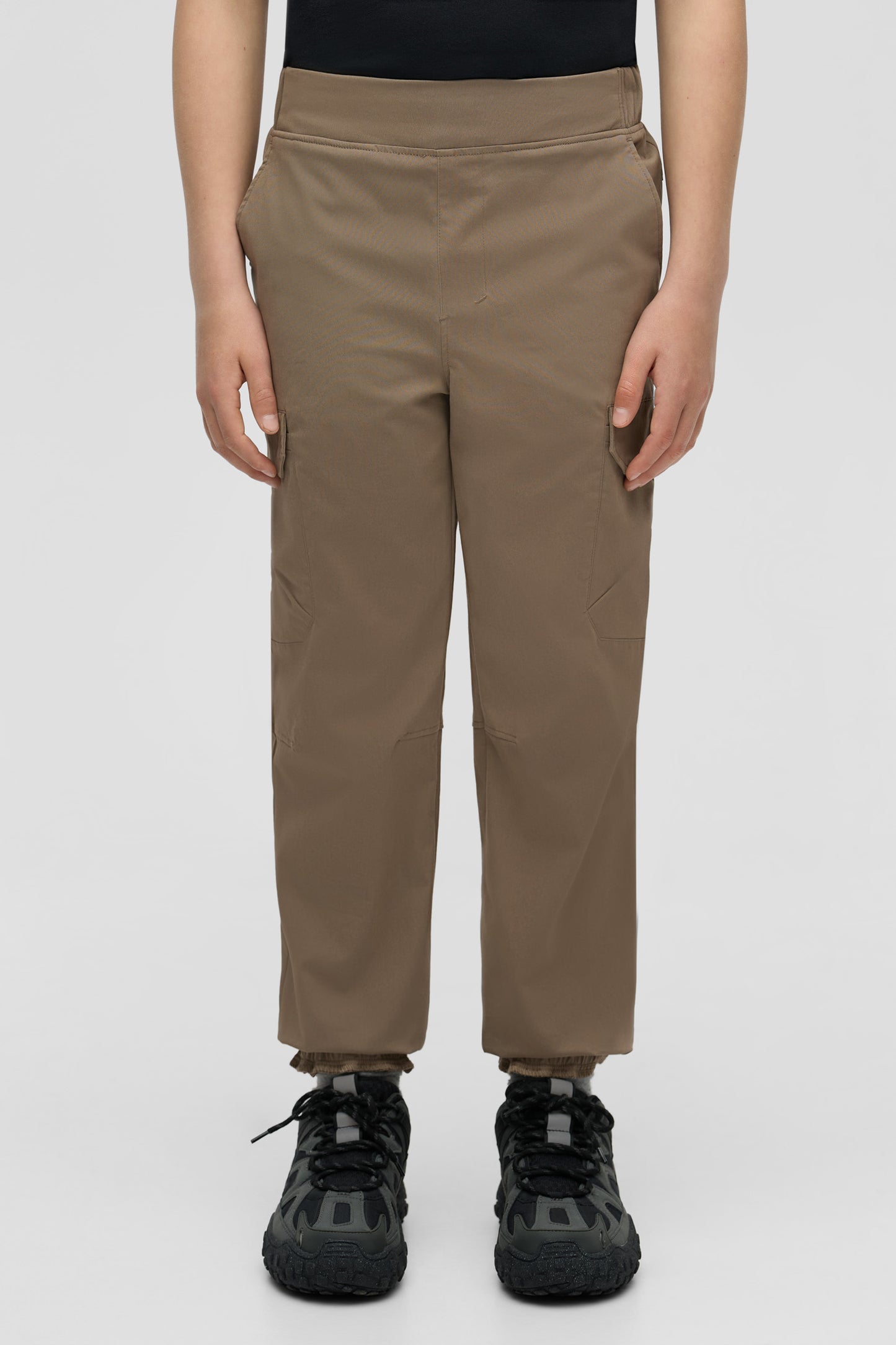 Pantalon jogger cargo ultraextensible - Ado garçon && BRUN