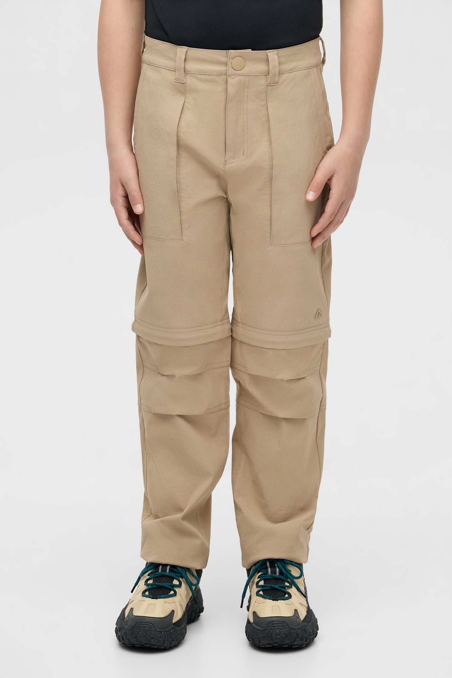 Pantalon convertible à séchage rapide - Ado garçon && BEIGE
