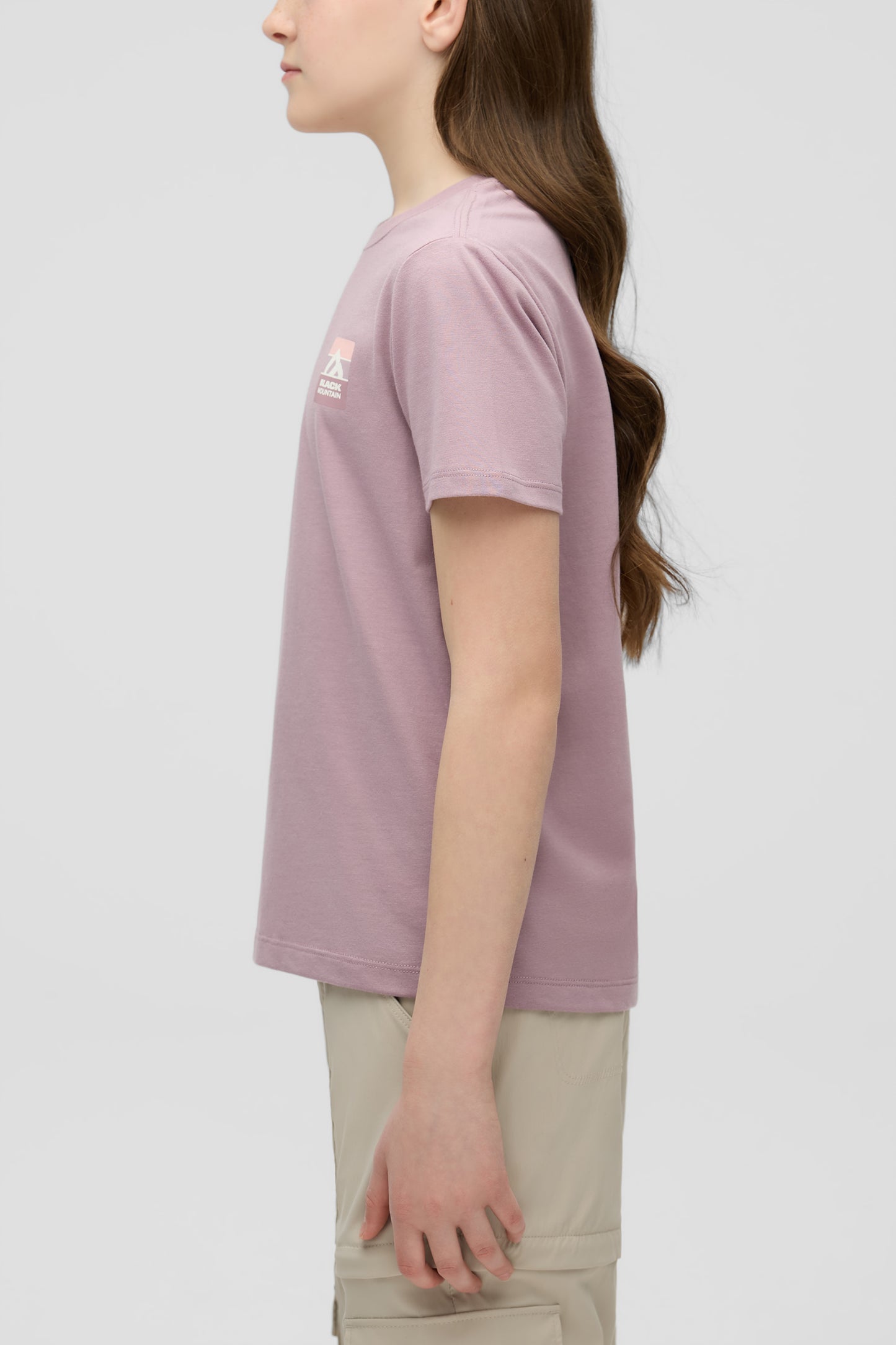 T-shirt doux écoresponsable - Ado fille && ROSE