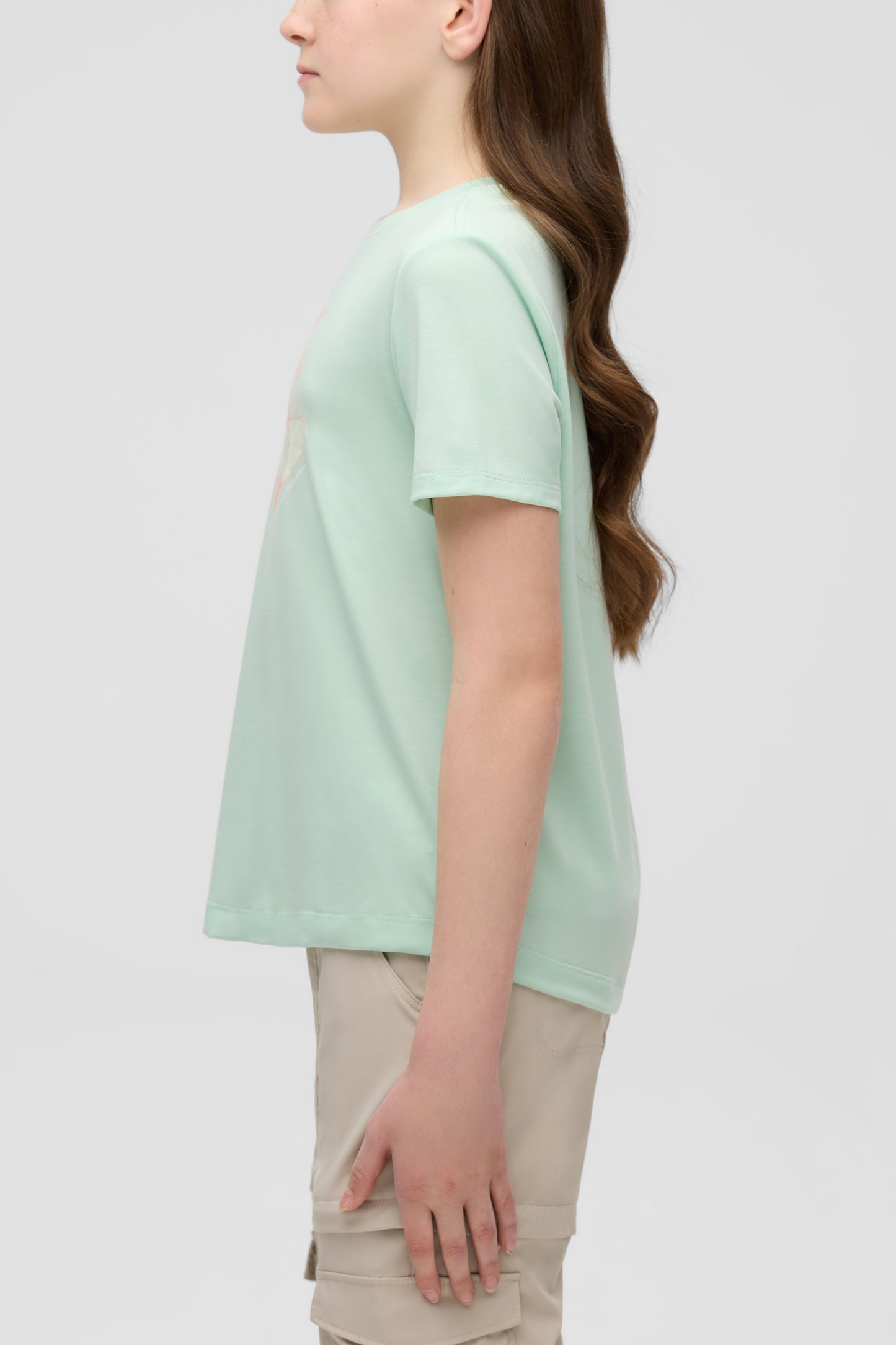 T-shirt sport en lyocell - Ado fille && VERT