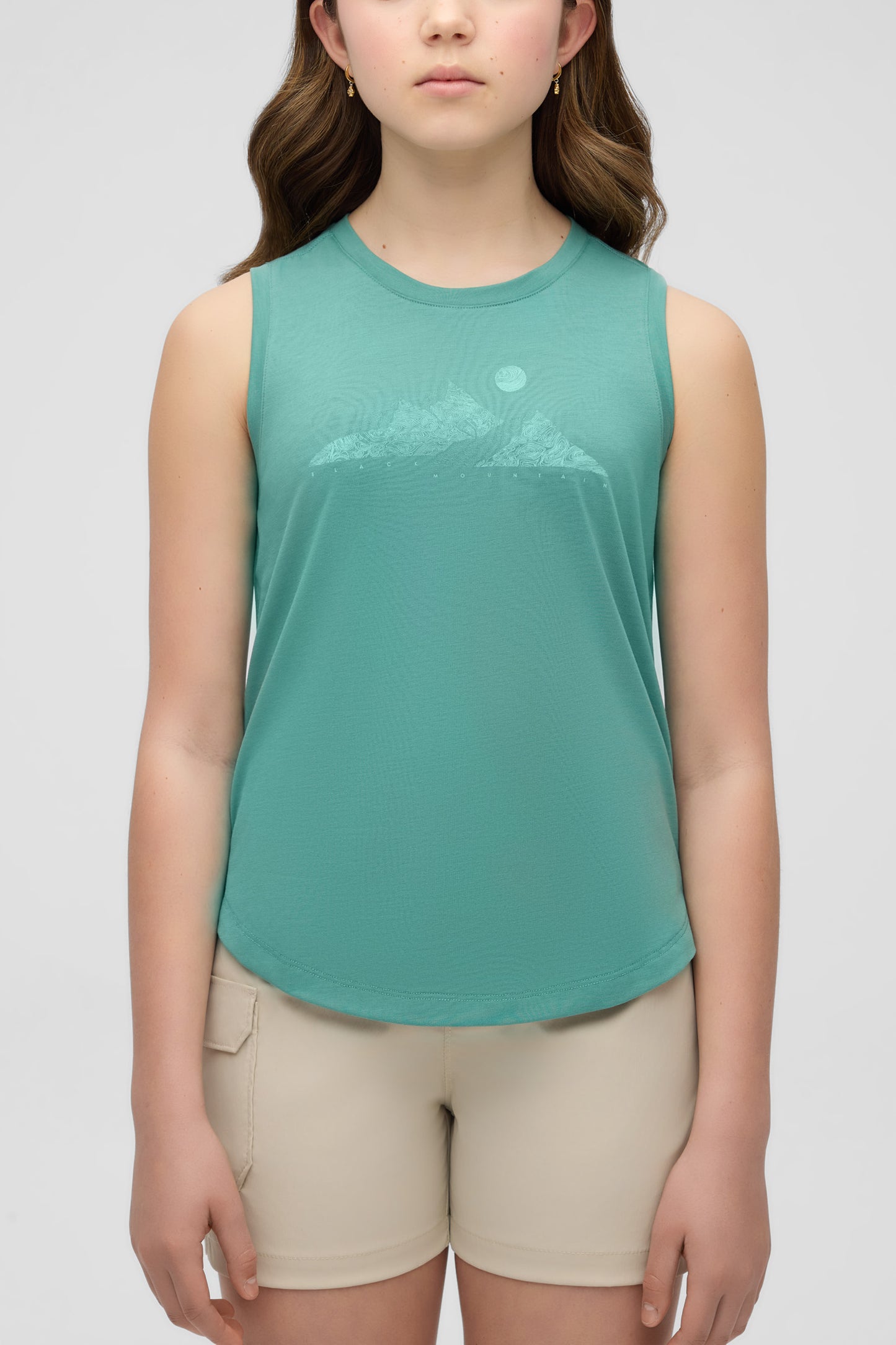 Camisole sport en lyocell - Ado fille && VERT