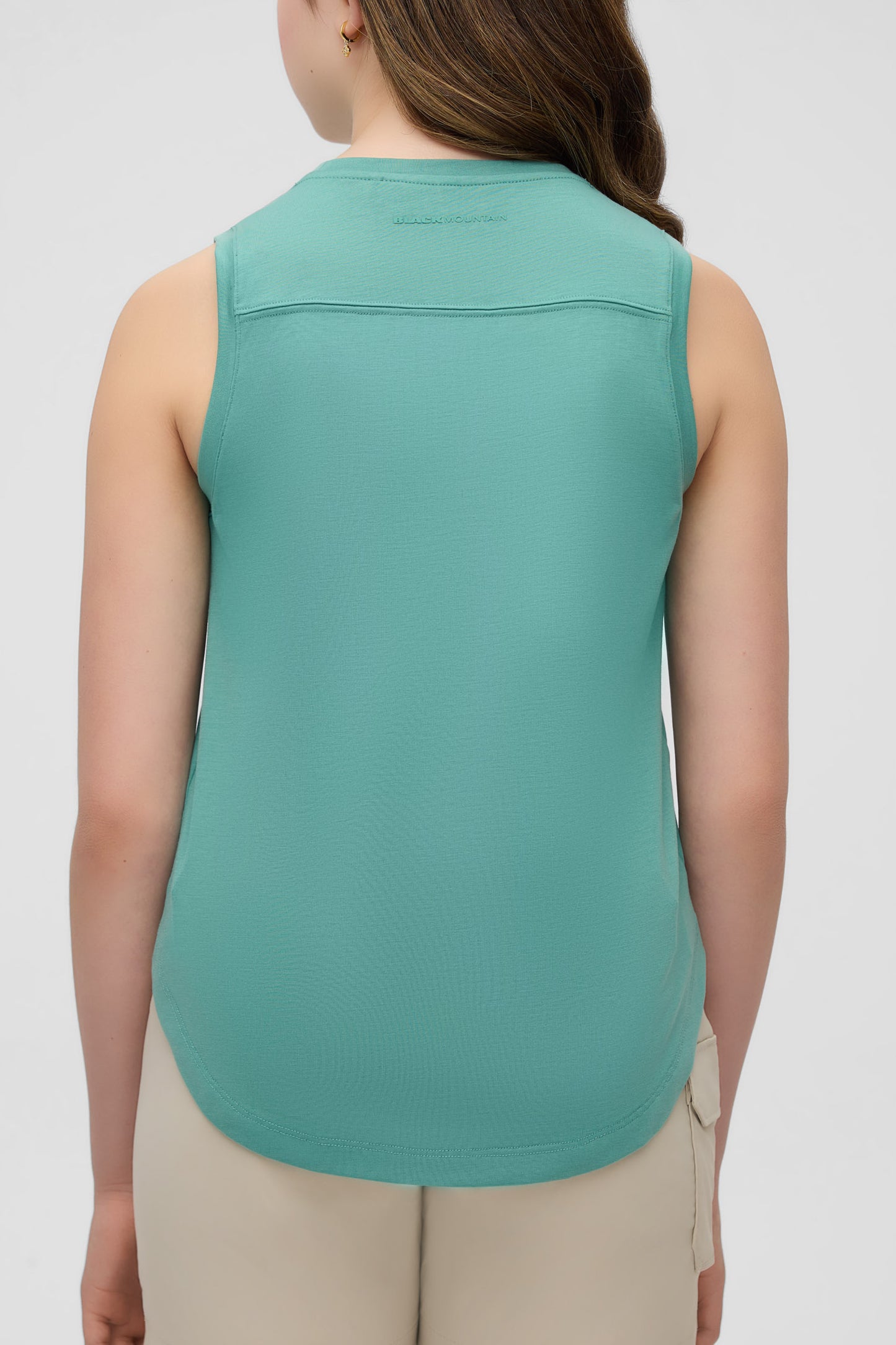 Camisole sport en lyocell - Ado fille && VERT
