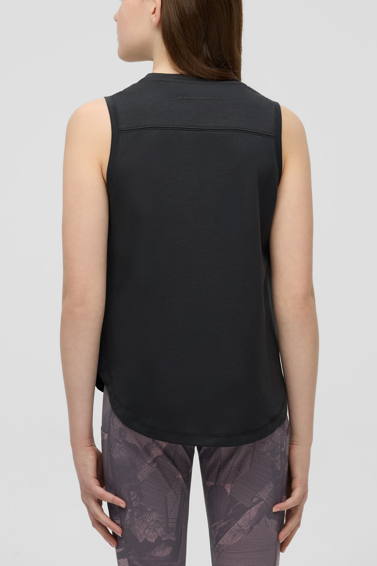 Camisole sport en lyocell - Ado fille && GRIS FONCE