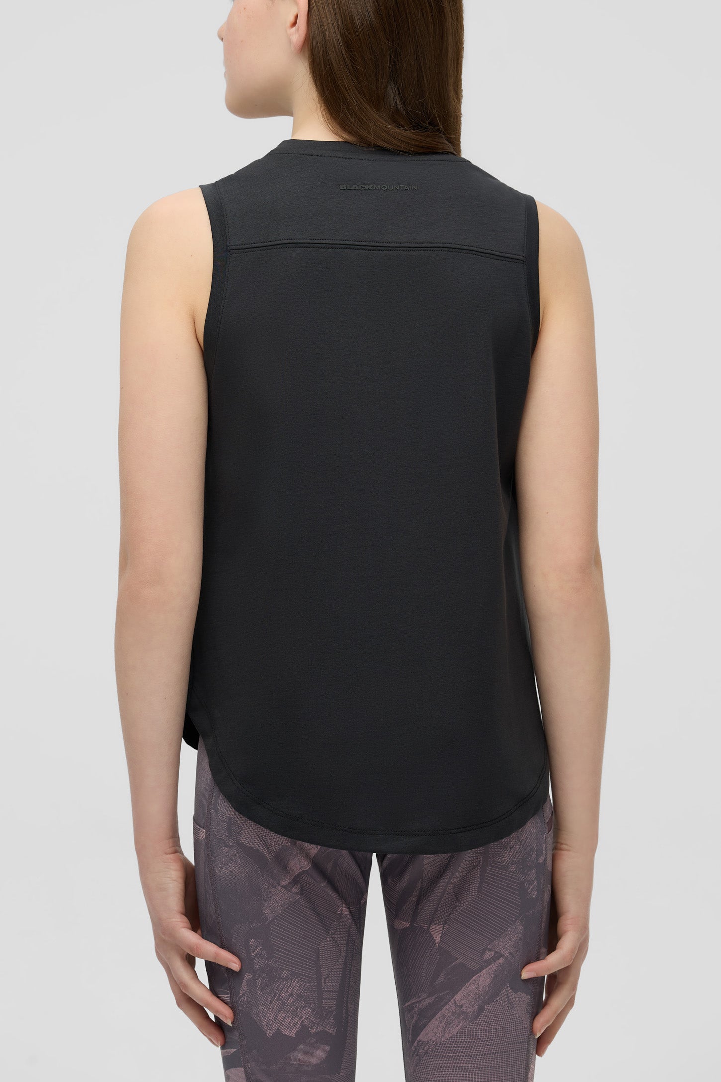Camisole sport en lyocell - Ado fille && GRIS FONCE