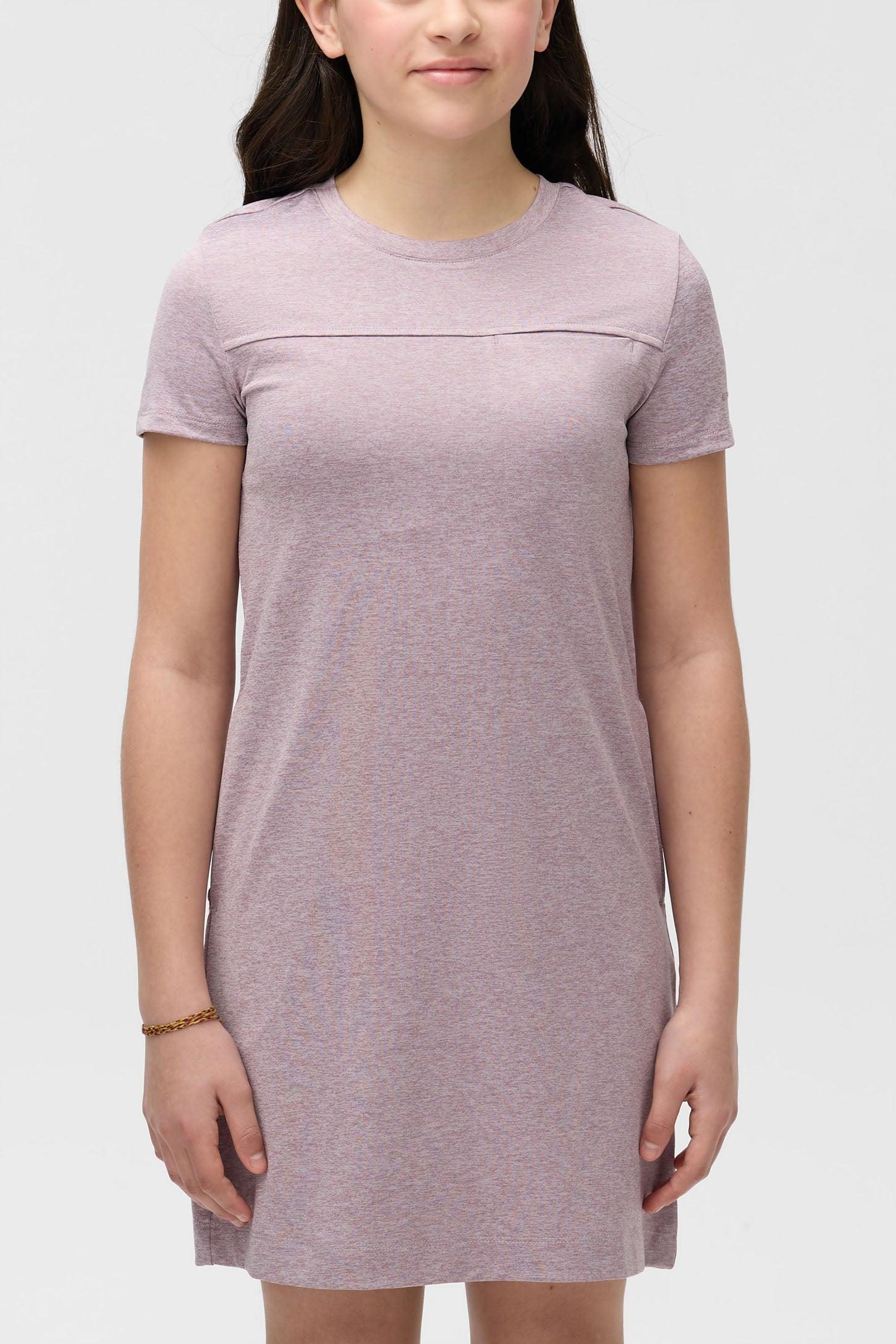 Moisture wicking t-shirt dress - Teen girl - Black Mountain