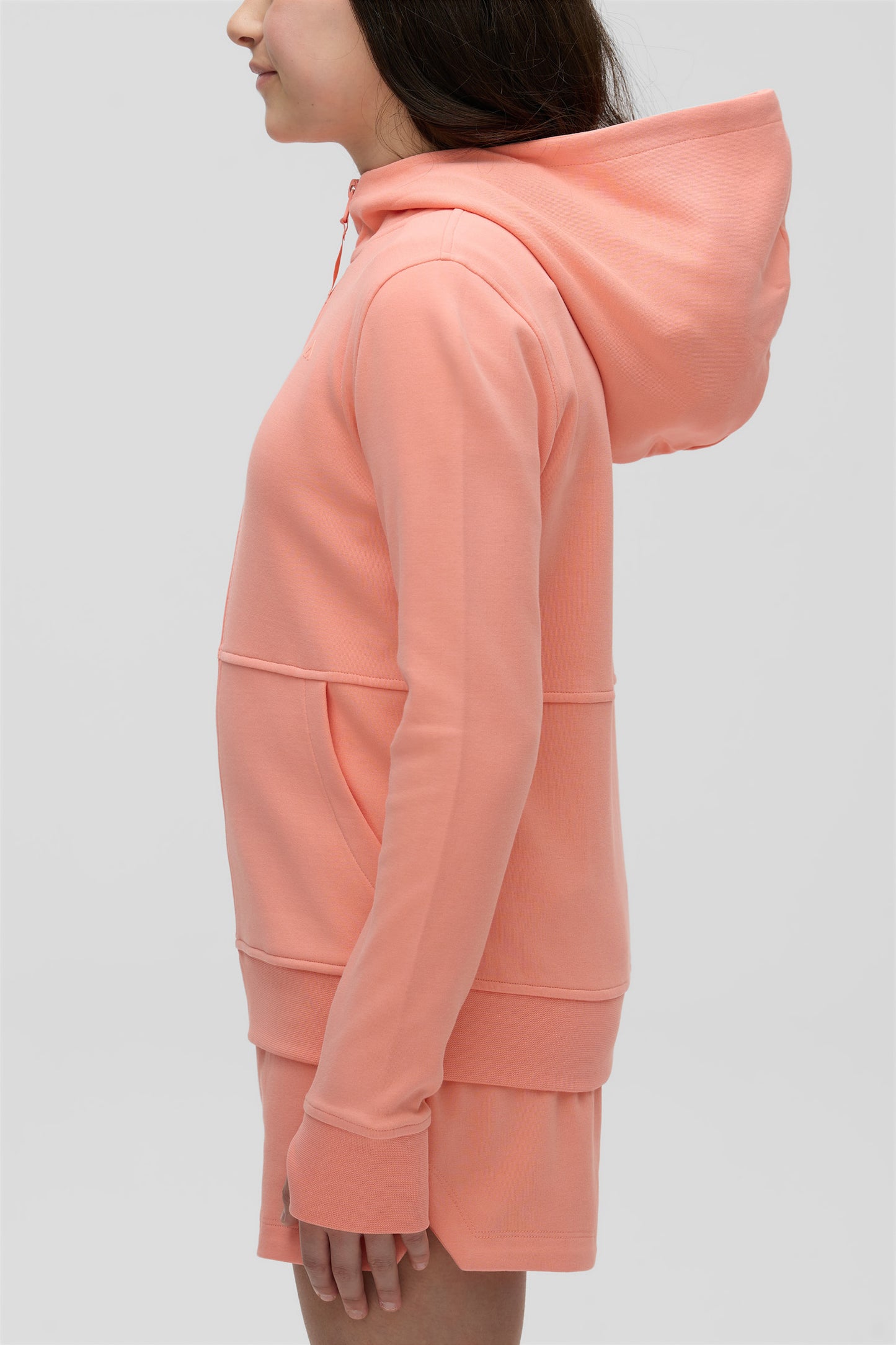 Veste sport à capuchon - Ado fille && ROSE