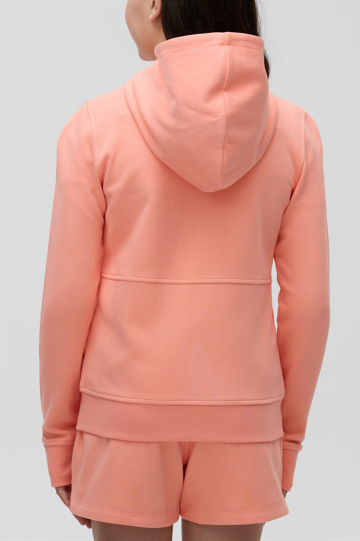 Veste sport à capuchon - Ado fille && ROSE