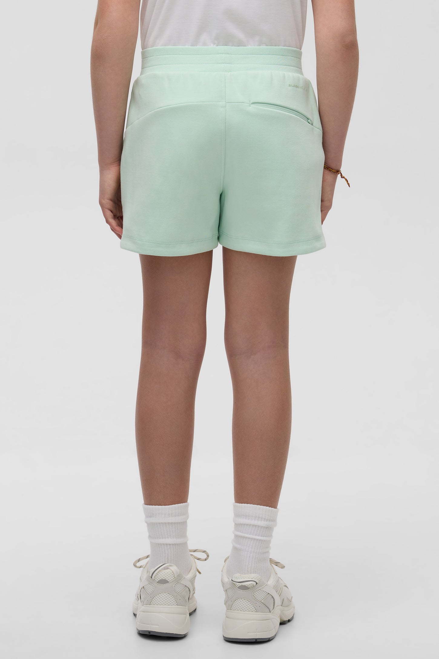 Short ultraextensible à séchage rapide - Ado fille && VERT