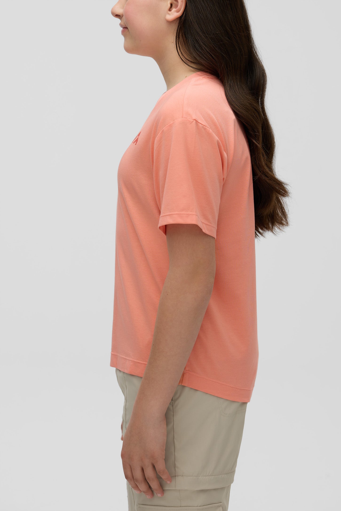 T-shirt respirant en bambou et coton - Ado fille && ROSE