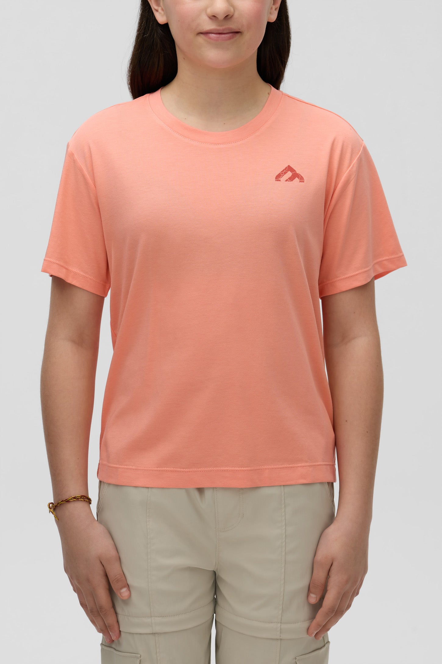 T-shirt respirant en bambou et coton - Ado fille && ROSE