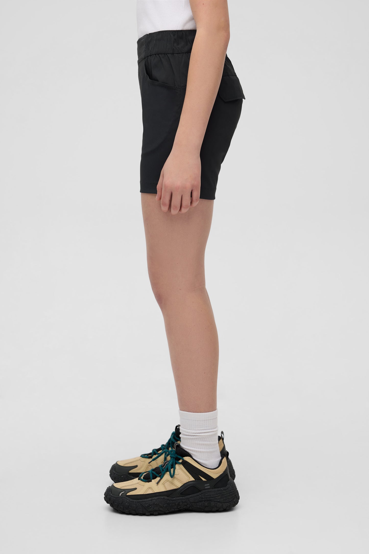 Short technique antifroissement - Ado fille && GRIS FONCE