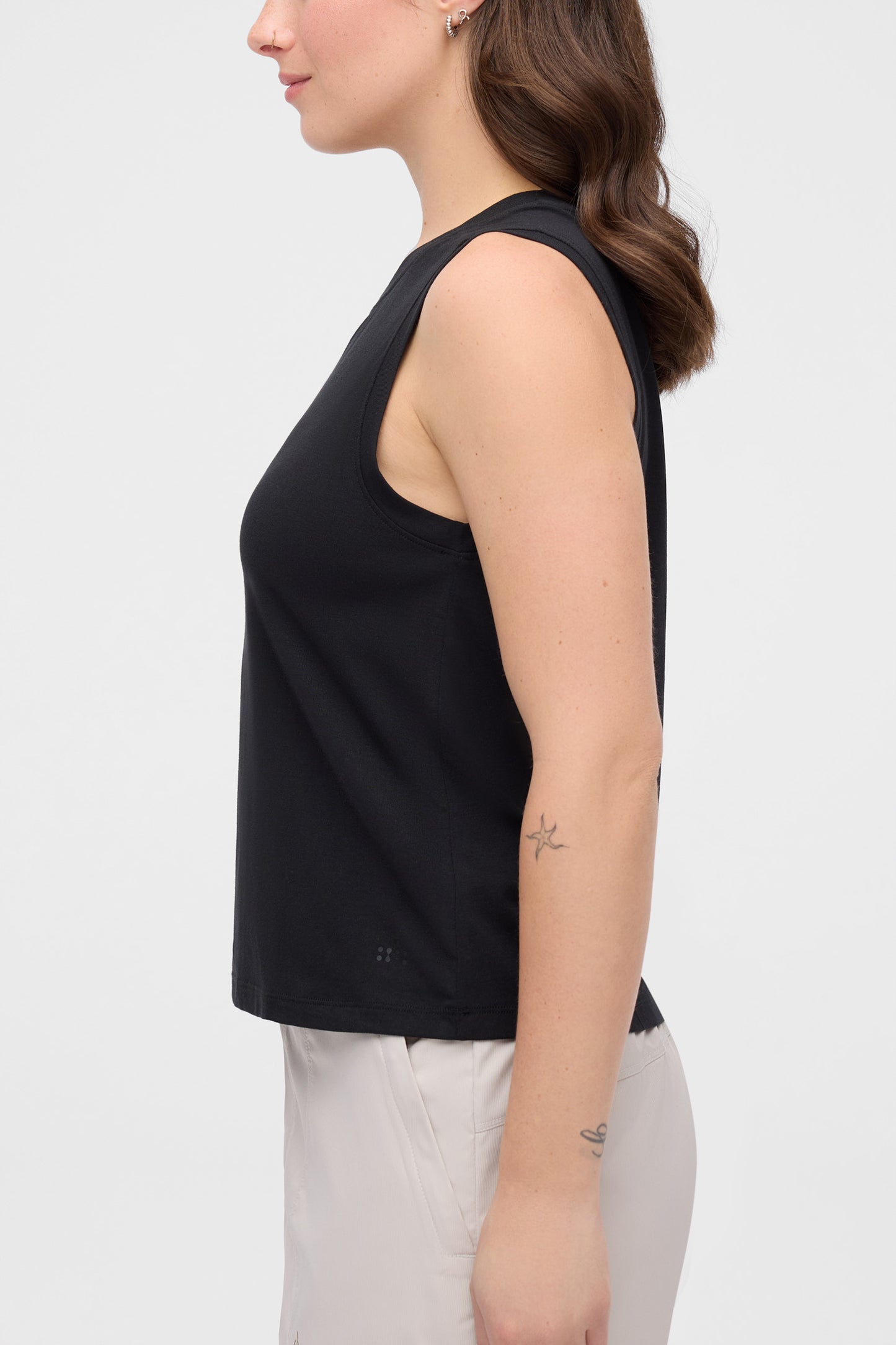 Camisole légère à séchage rapide - Femme && GRIS FONCE