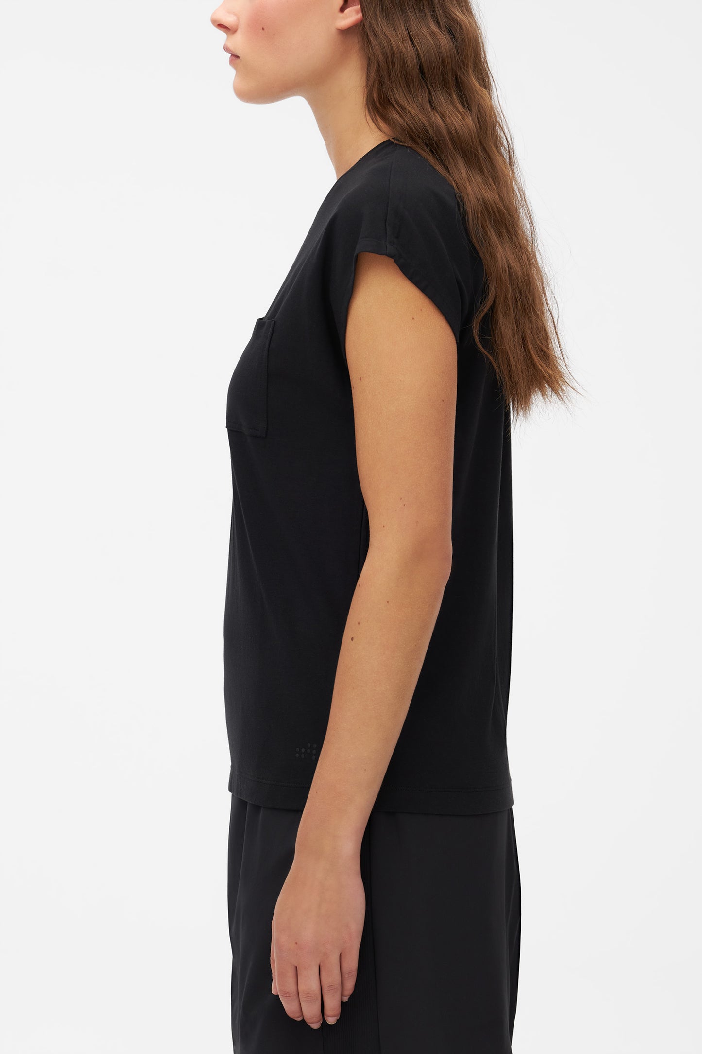 T-shirt technique à séchage rapide - Femme && GRIS FONCE