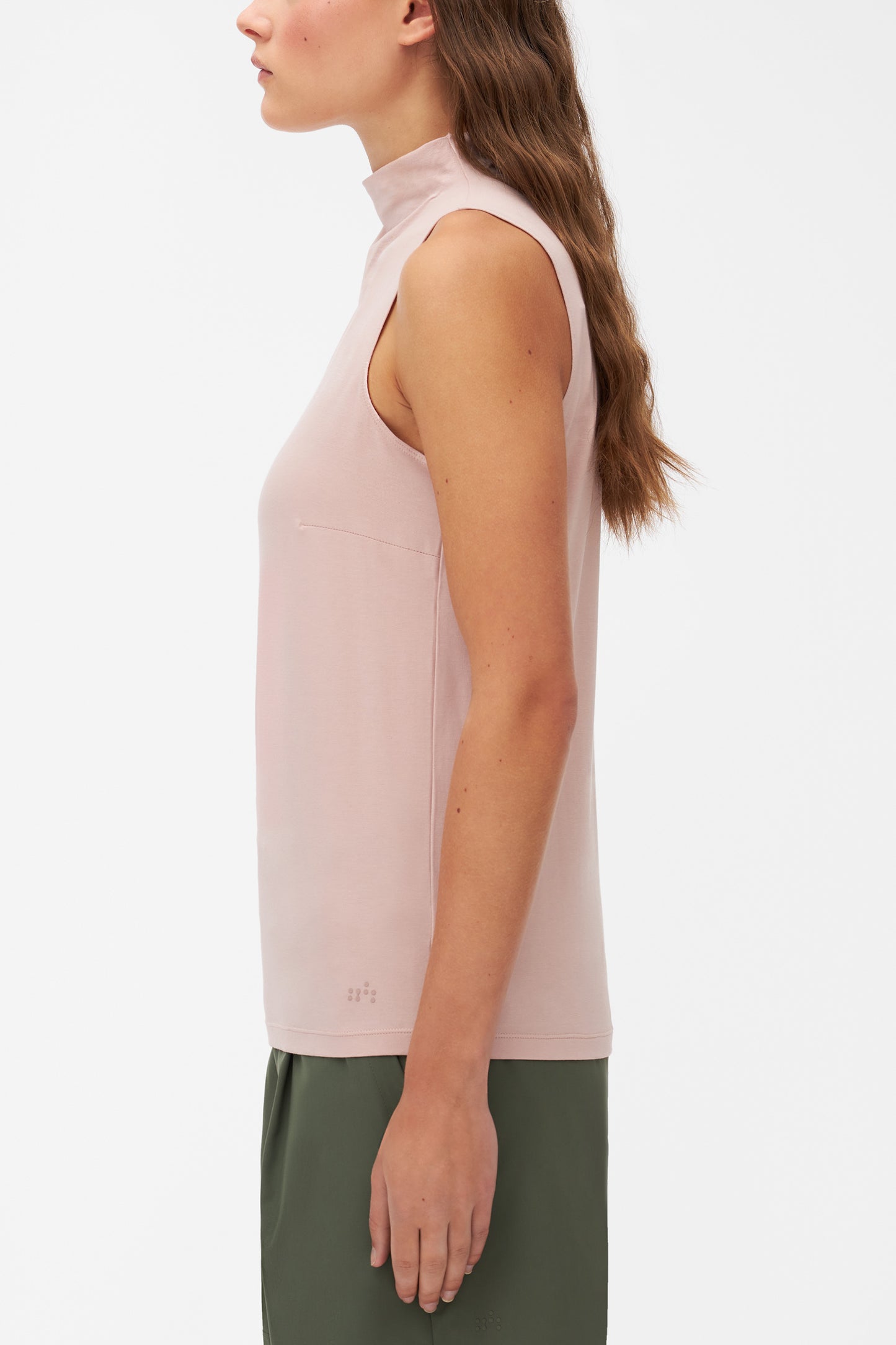 Camisole à col montant à séchage rapide - Femme && ROSE