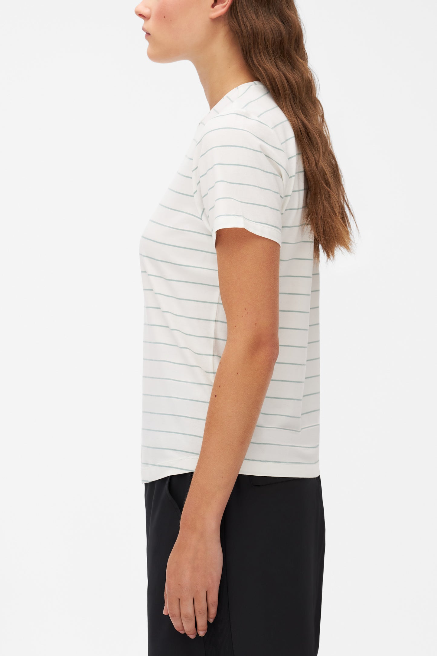 T-shirt léger évacuant l'humidité - Femme && BLANC MULTI