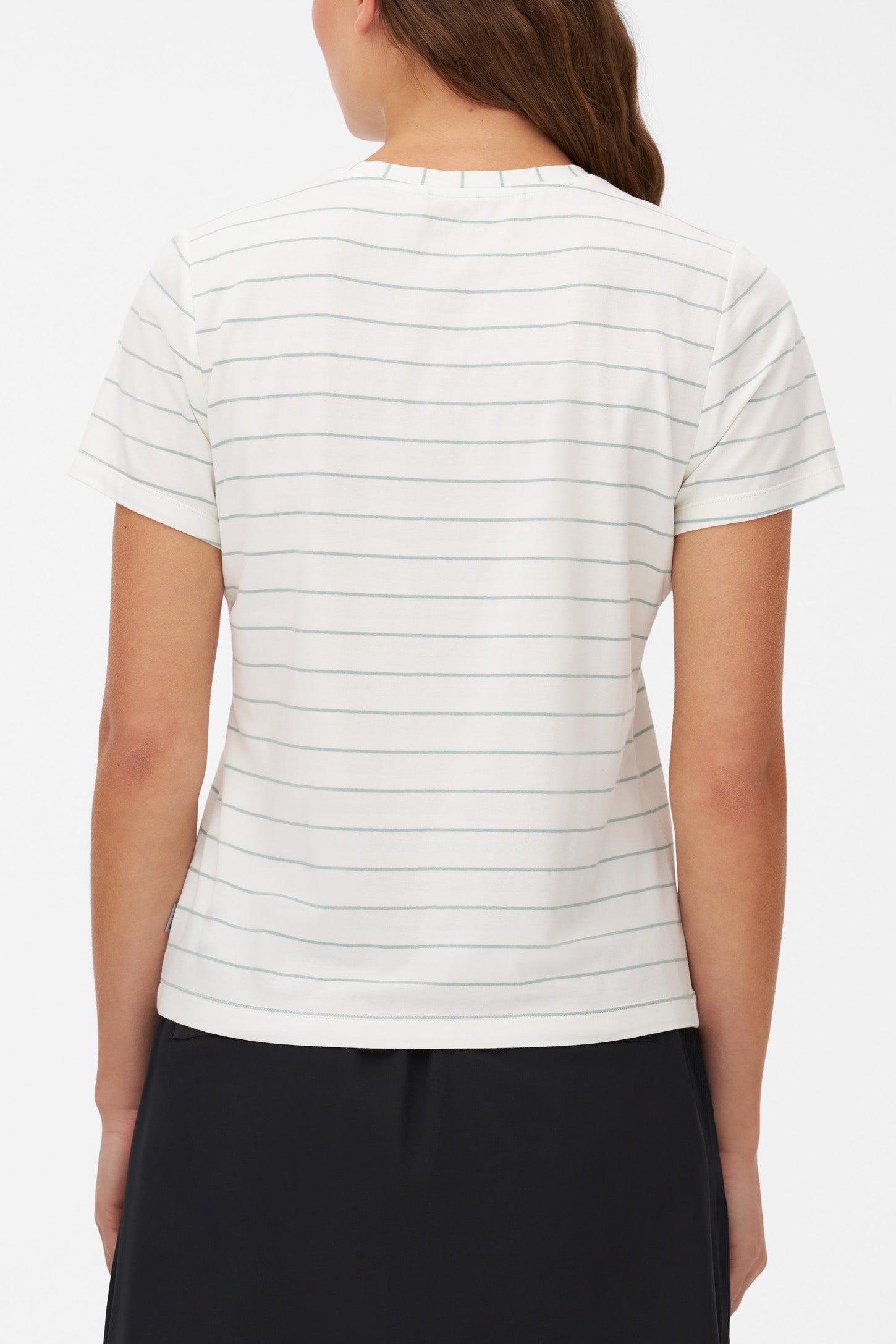 T-shirt léger évacuant l'humidité - Femme && BLANC MULTI