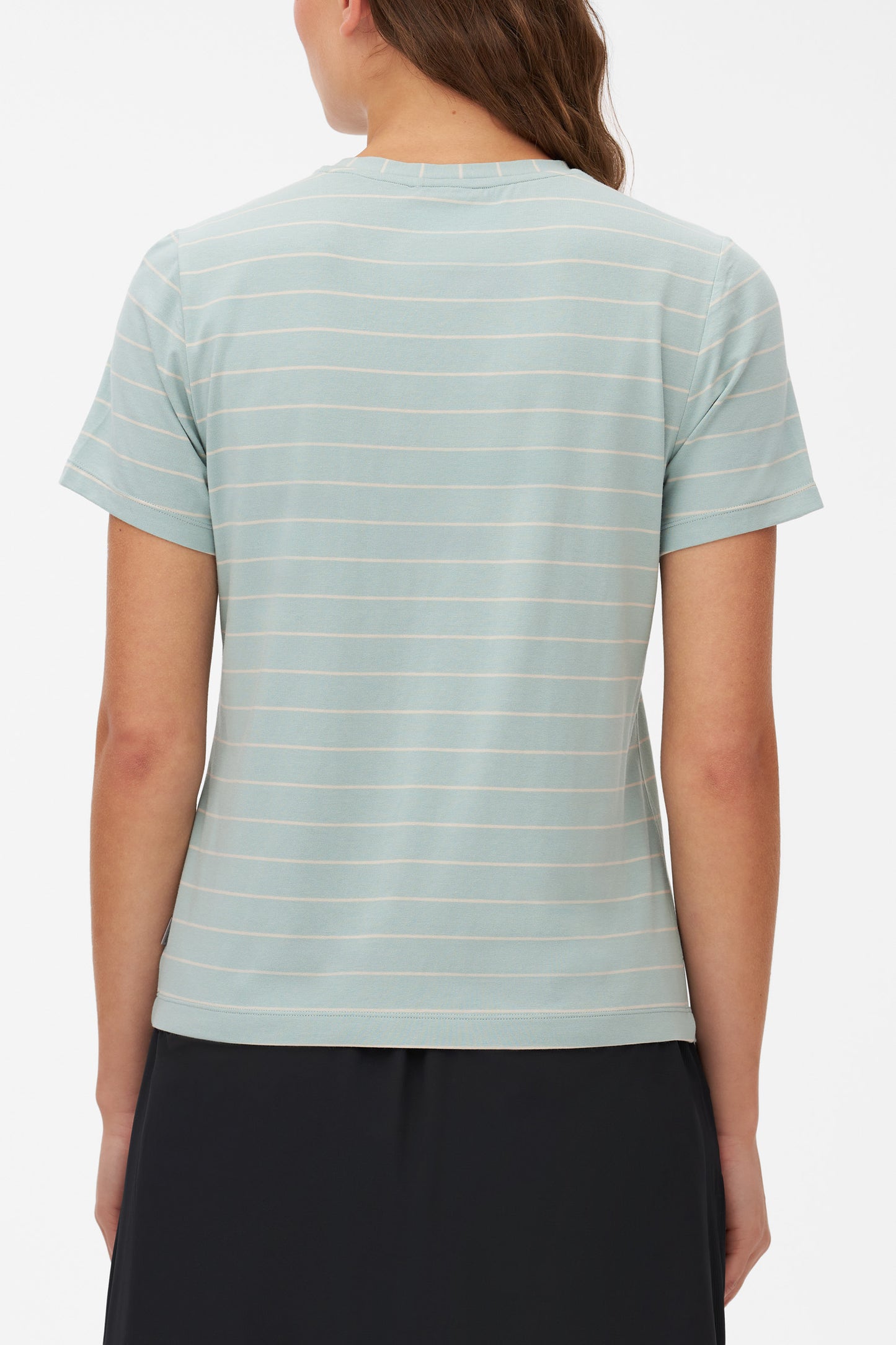 T-shirt léger évacuant l'humidité - Femme && VERT/MULTI
