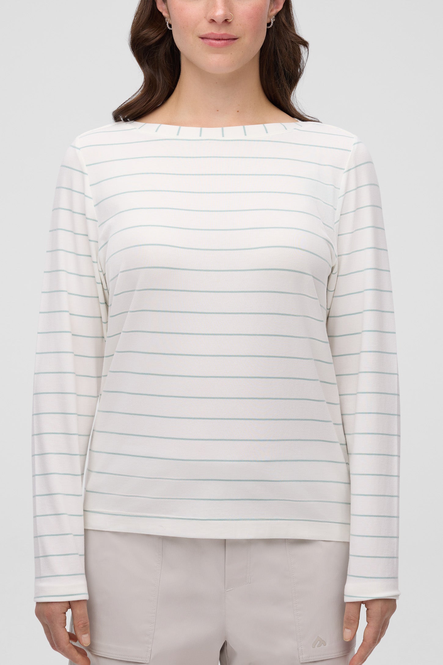T-shirt technique à séchage rapide - Femme && BLANC MULTI