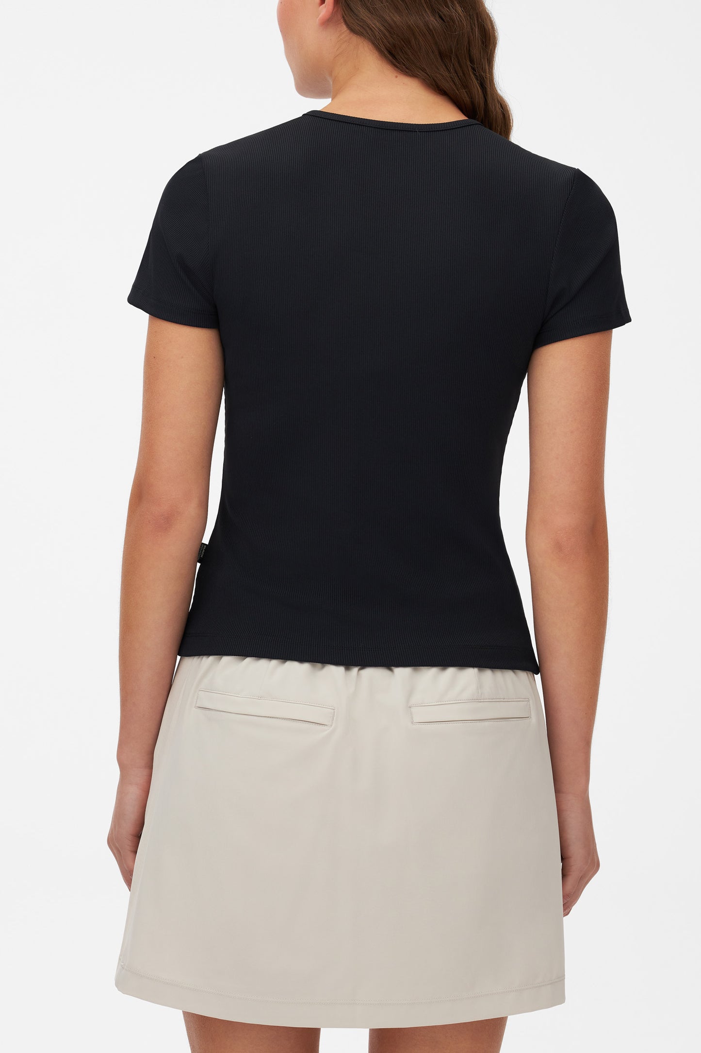 T-shirt essentiel ultraextensible && GRIS FONCE