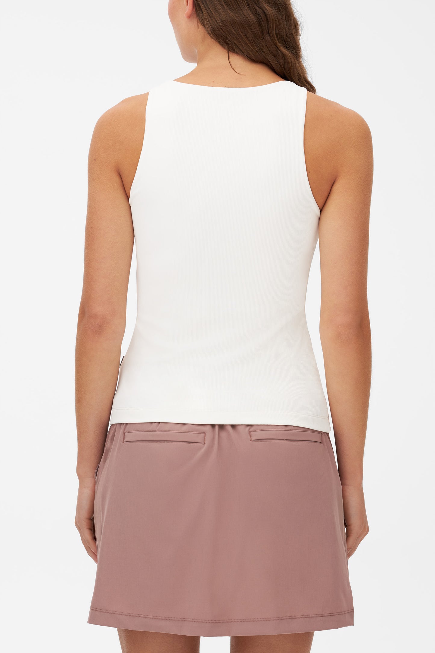 Camisole essentielle ultraextensible && BLANC