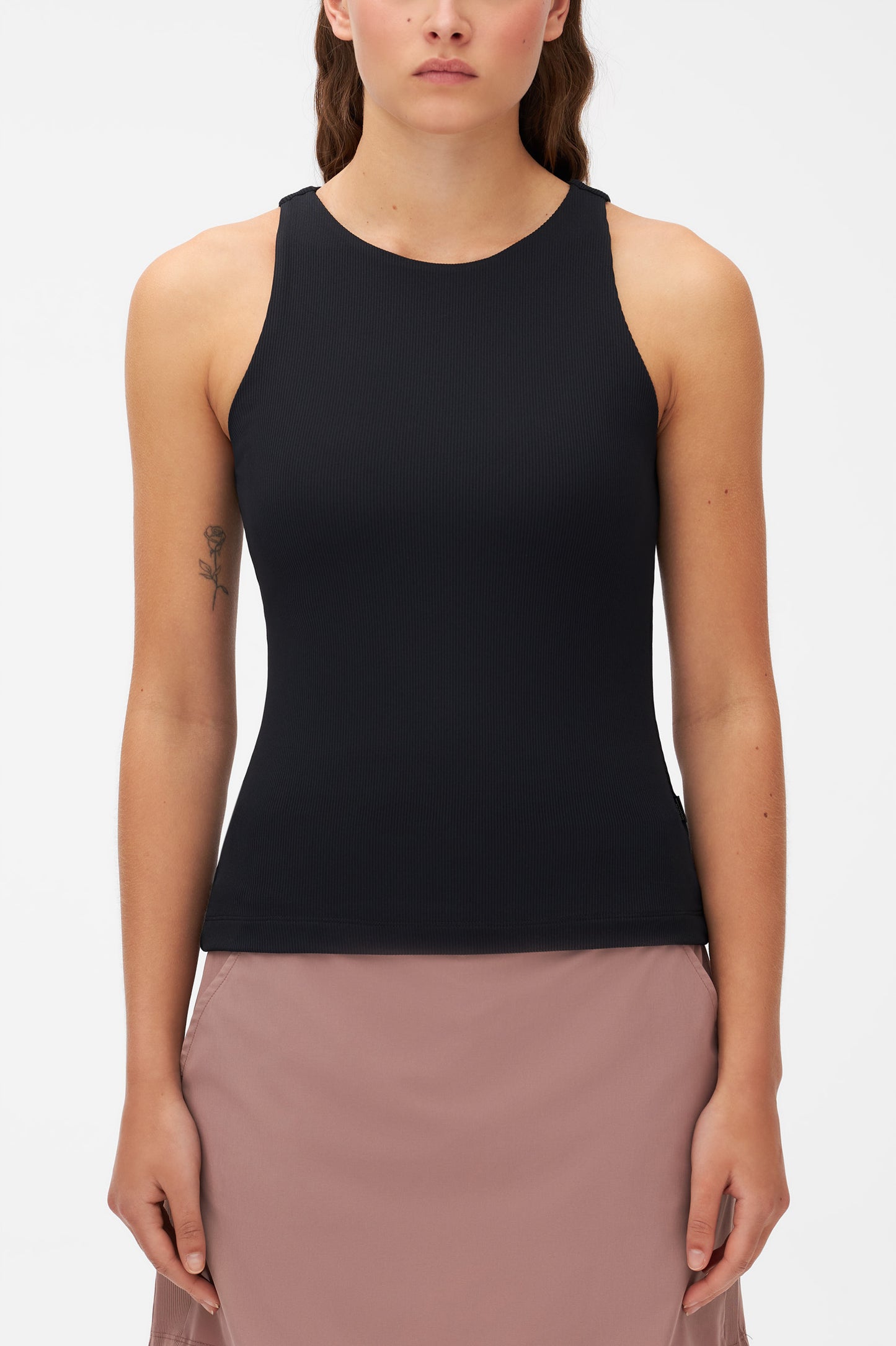 Camisole essentielle ultraextensible && GRIS FONCE