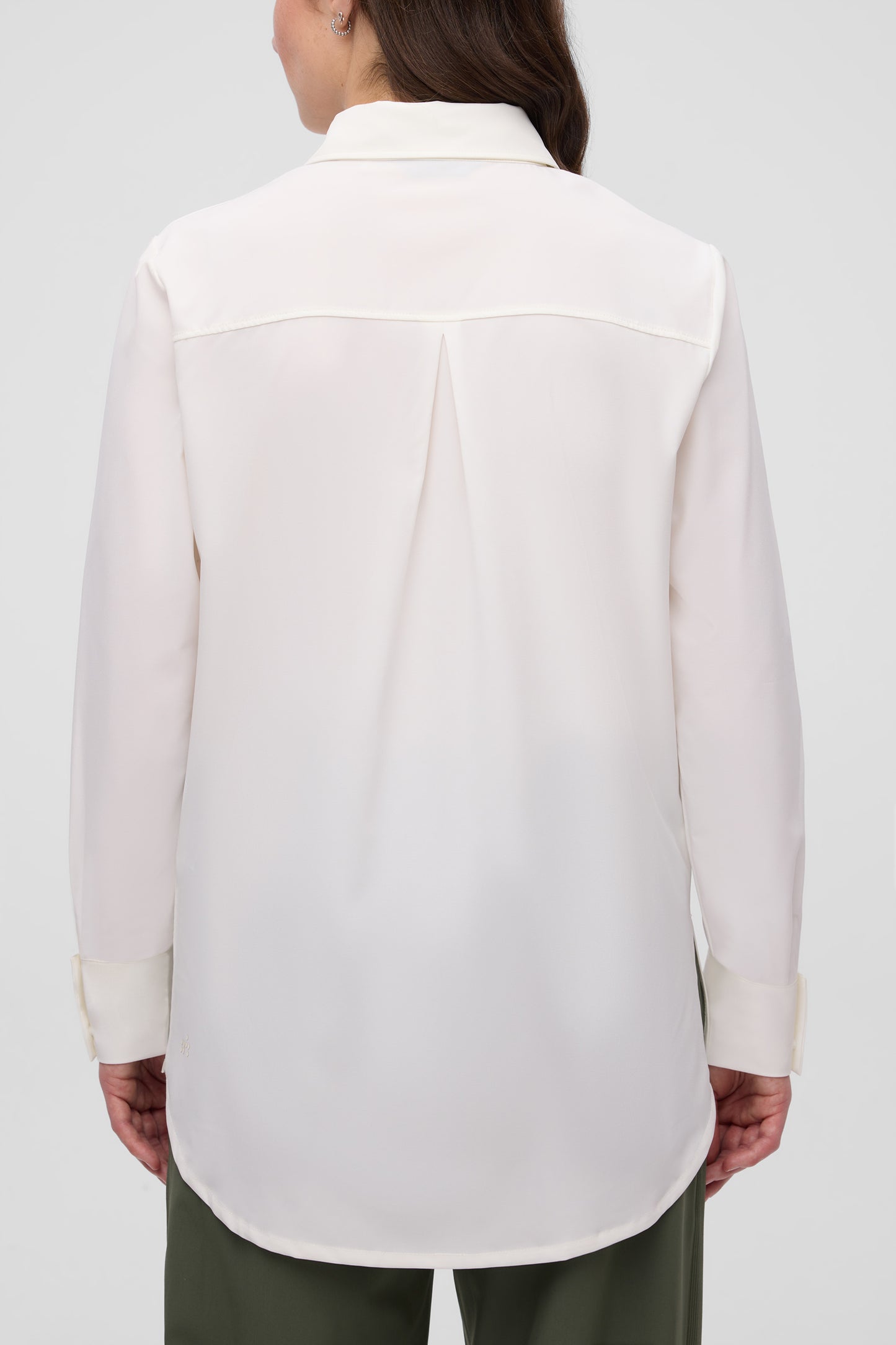 Chemise à séchage rapide antifroissement - Femme && BLANC