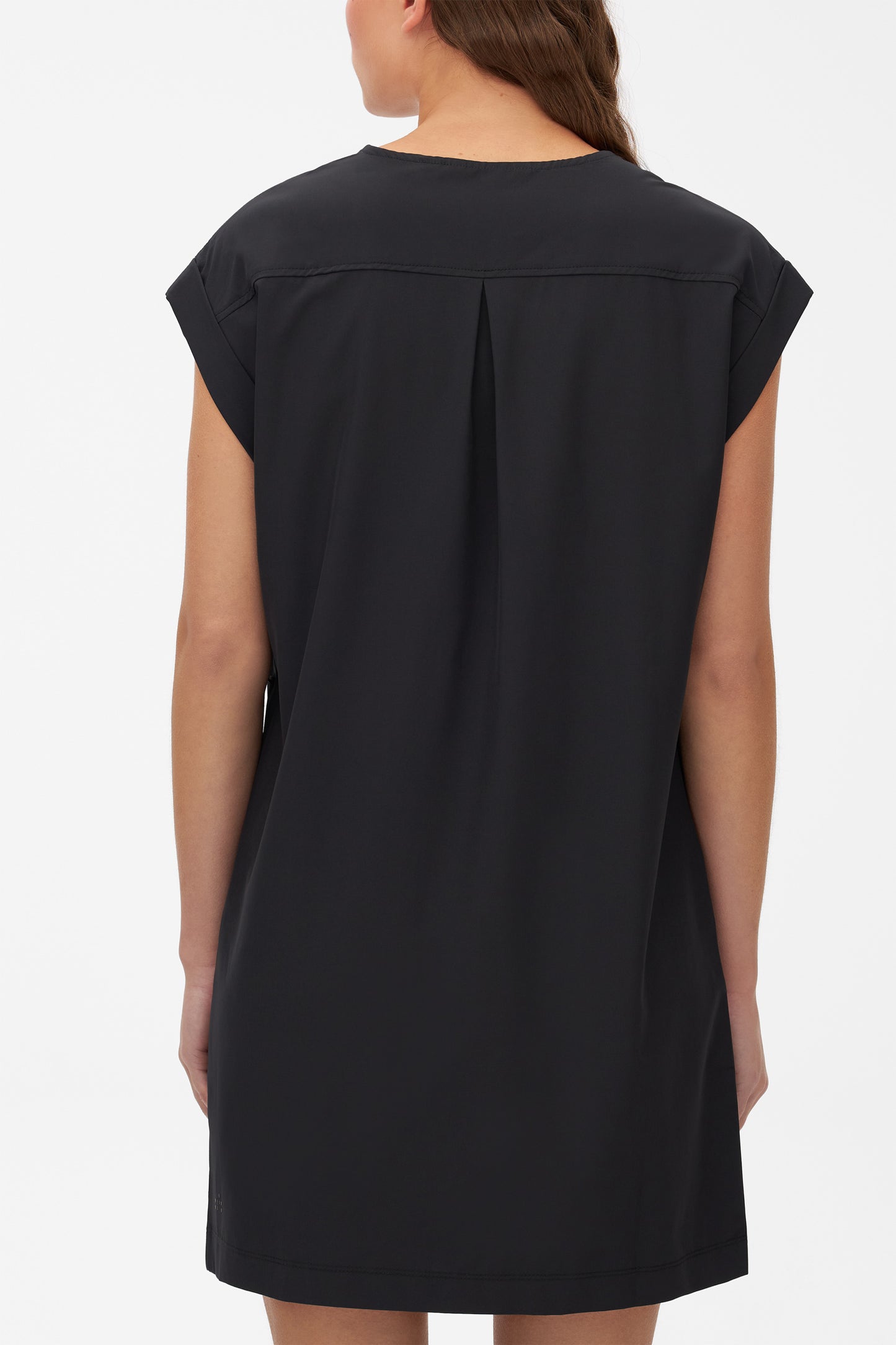 Robe cache-cœur à séchage rapide - Femme && GRIS FONCE