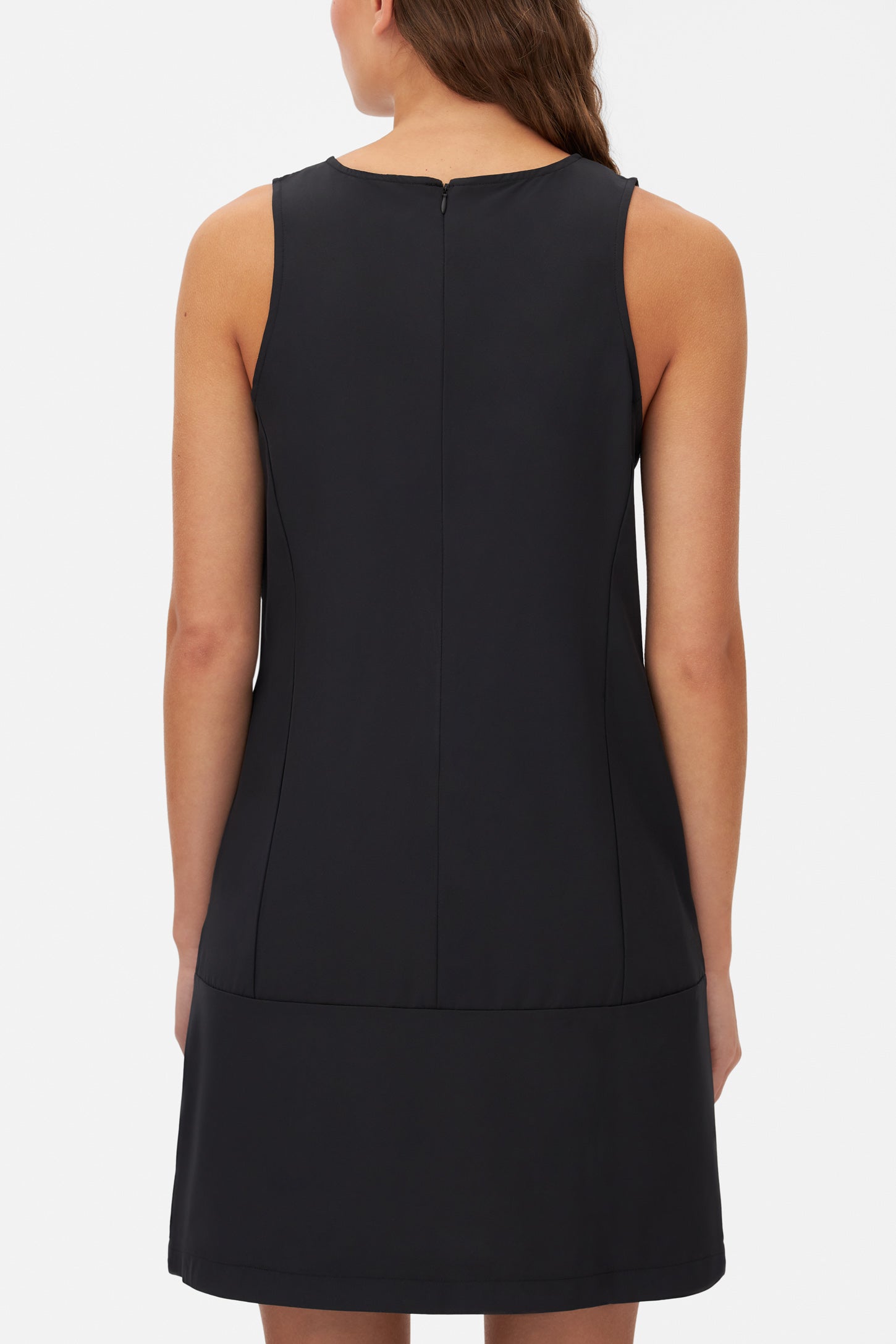 Robe sans manches antifroissement - Femme && GRIS FONCE