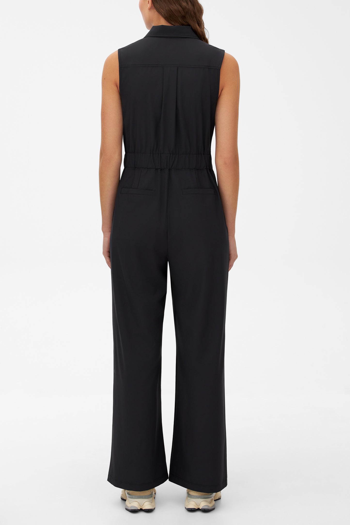 Combinaison extensible antifroissement - Femme && GRIS FONCE