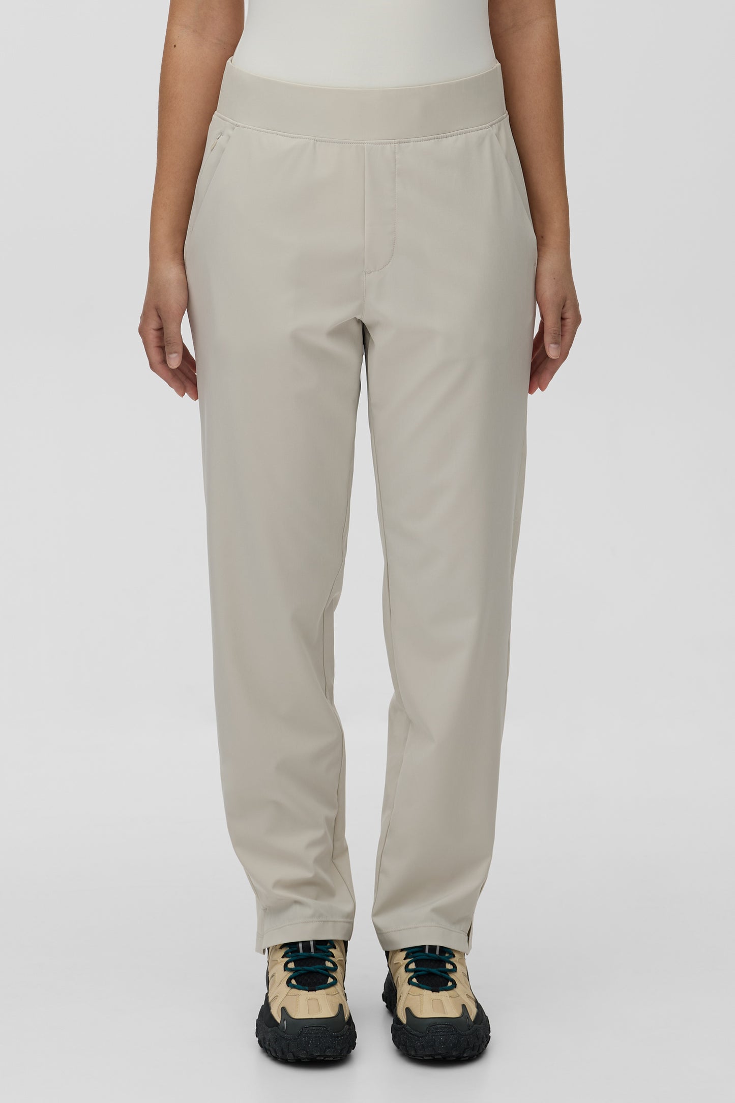Pantalon résistant aux taches - Femme && GRIS