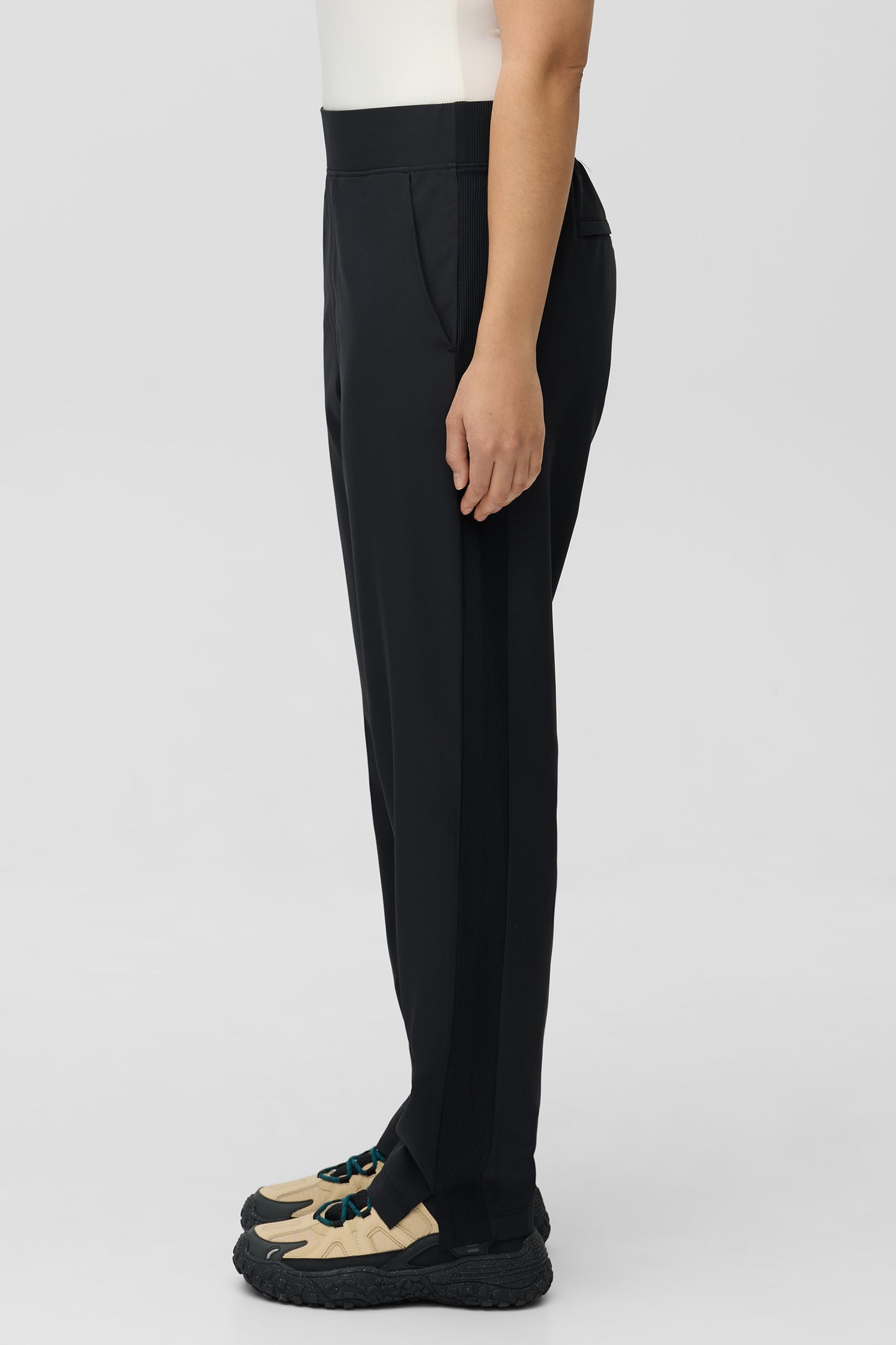 Pantalon résistant aux taches - Femme && GRIS FONCE