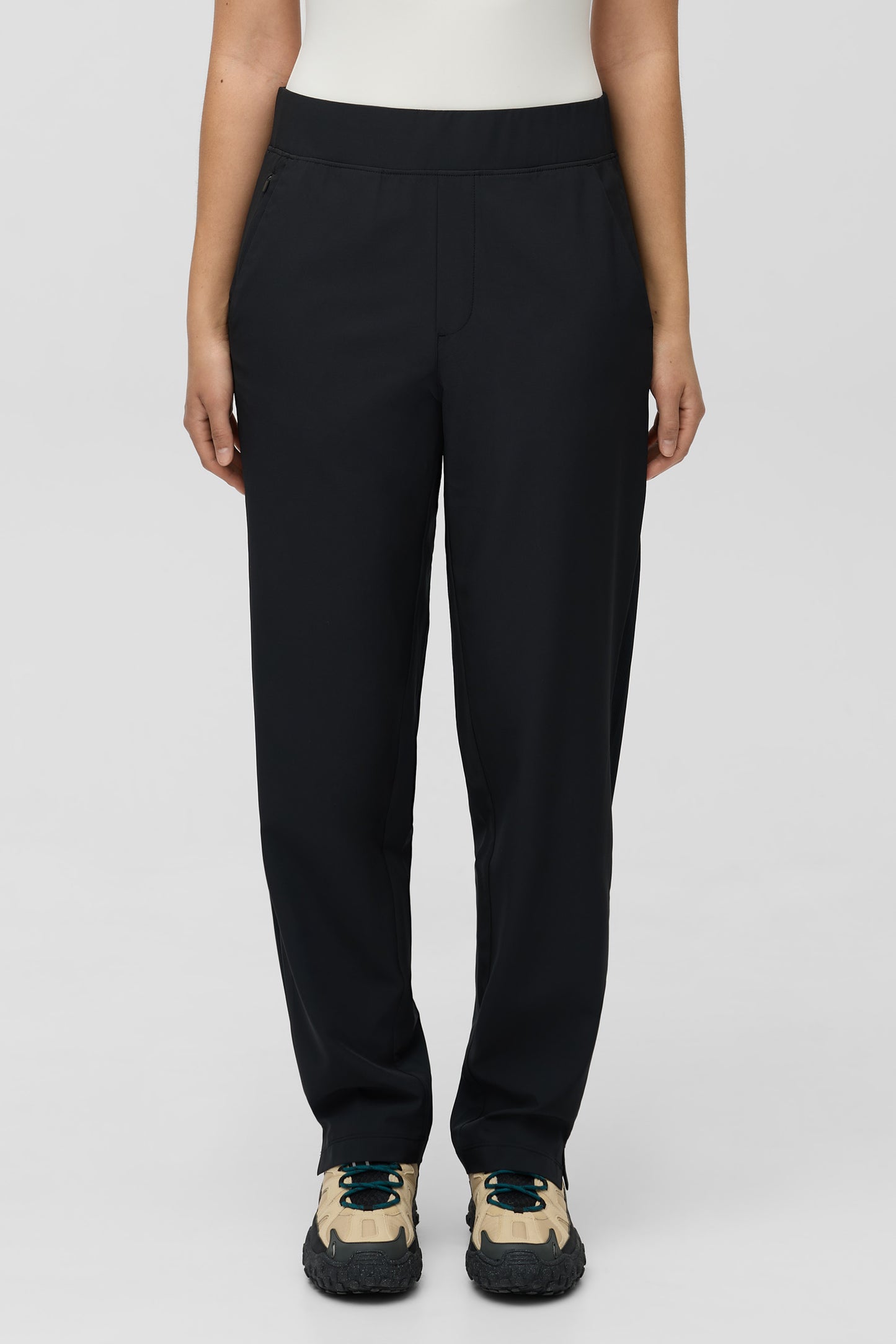 Pantalon résistant aux taches - Femme && GRIS FONCE