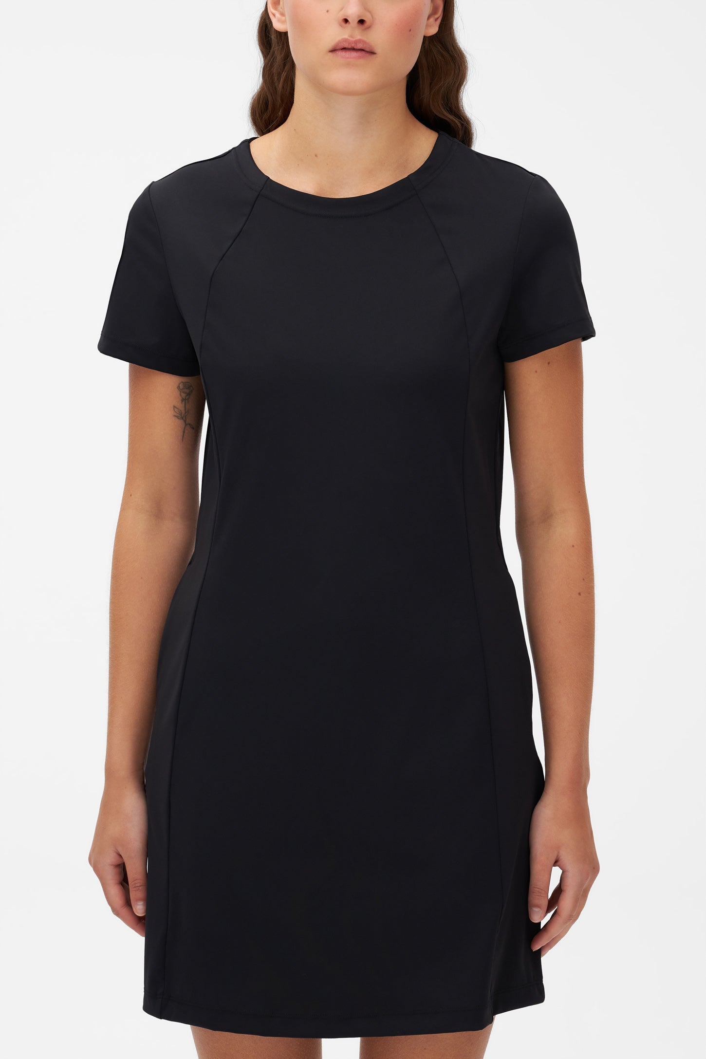 Robe douce à séchage rapide - Femme && GRIS FONCE