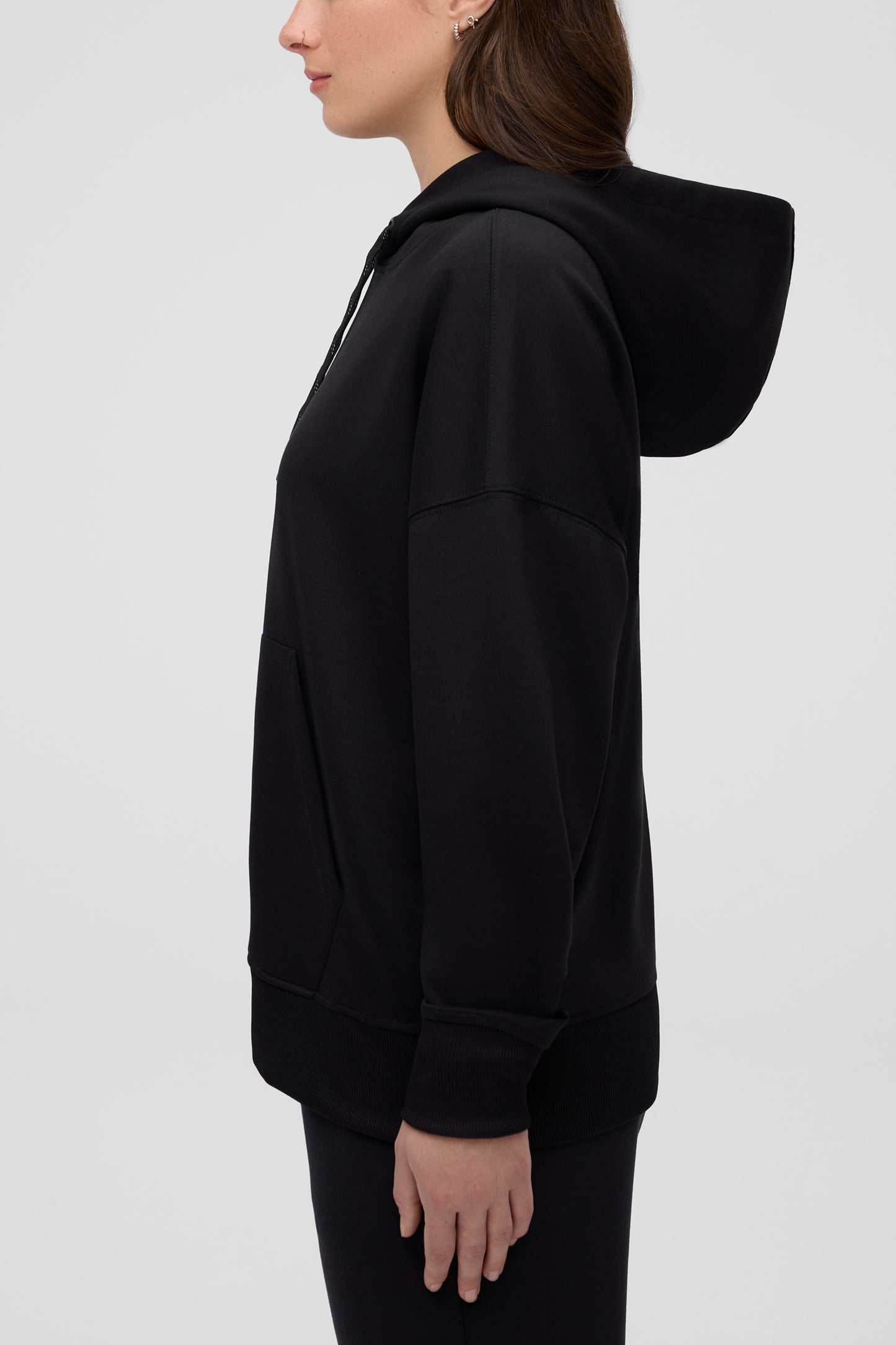 Chandail ouaté évacuant l'humidité - Femme && GRIS FONCE