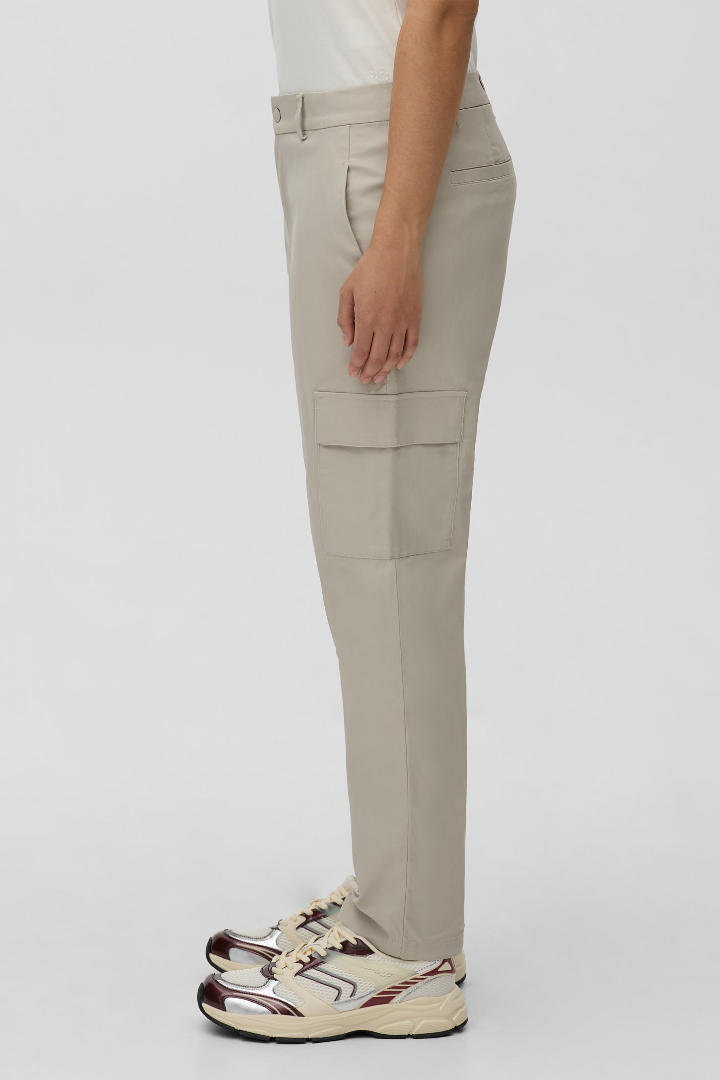 Pantalon cargo polyvalent à séchage rapide - Femme && GRIS