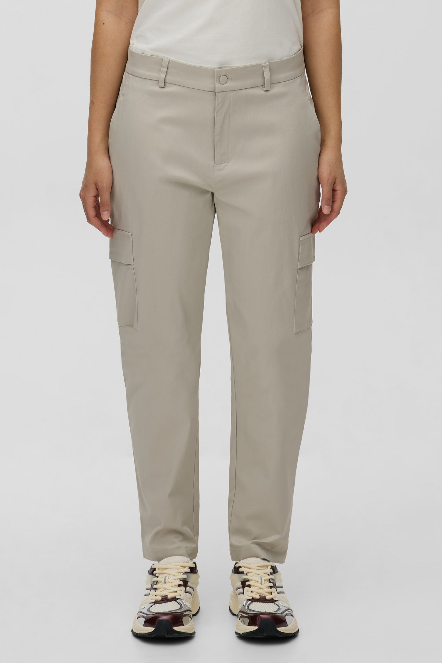 Pantalon cargo polyvalent à séchage rapide - Femme && GRIS