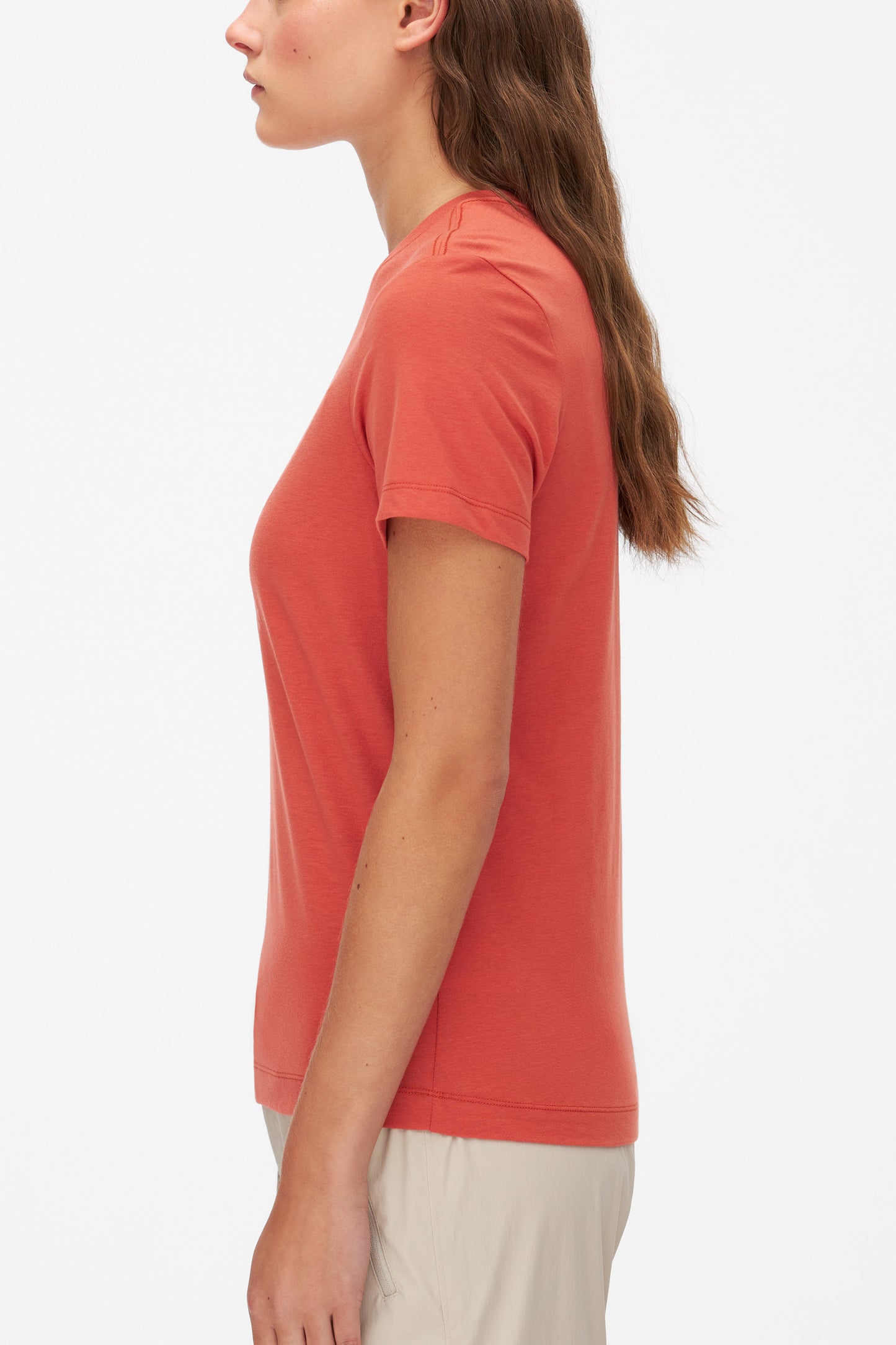 T-shirt d'entraînement avec impression - Femme && ORANGE