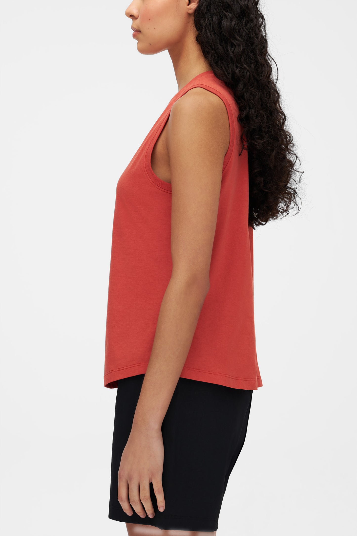 Camisole performante avec impression - Femme && ORANGE