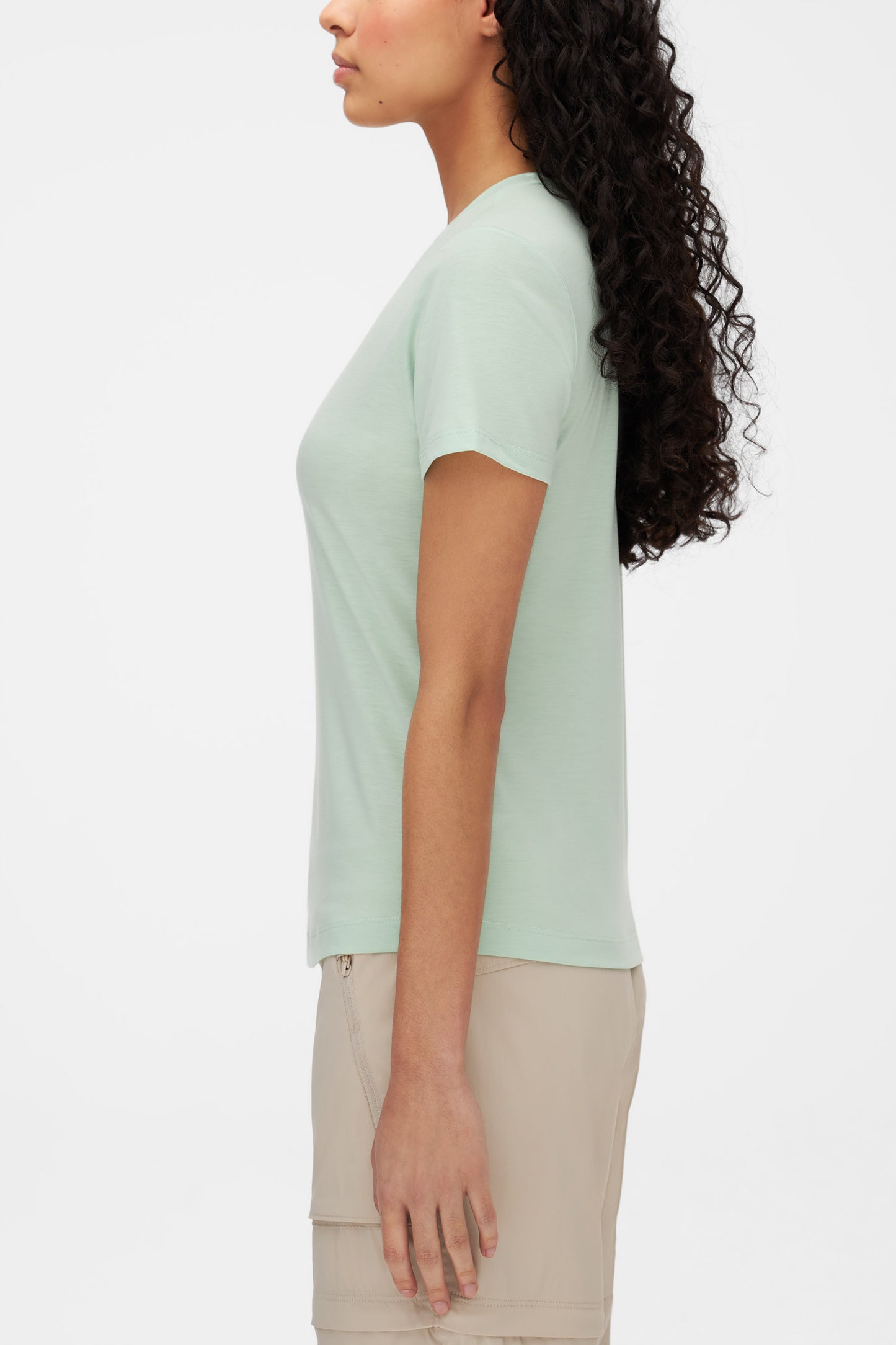 T-shirt actif avec impression - Femme && VERT