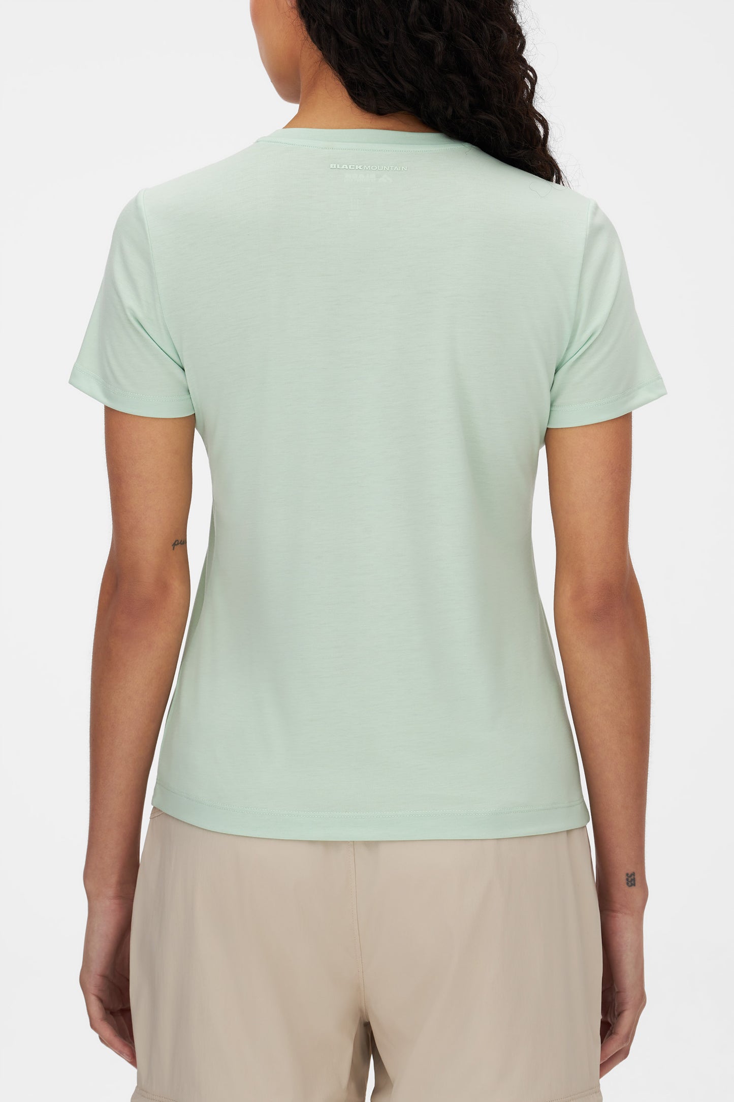 T-shirt actif avec impression - Femme && VERT